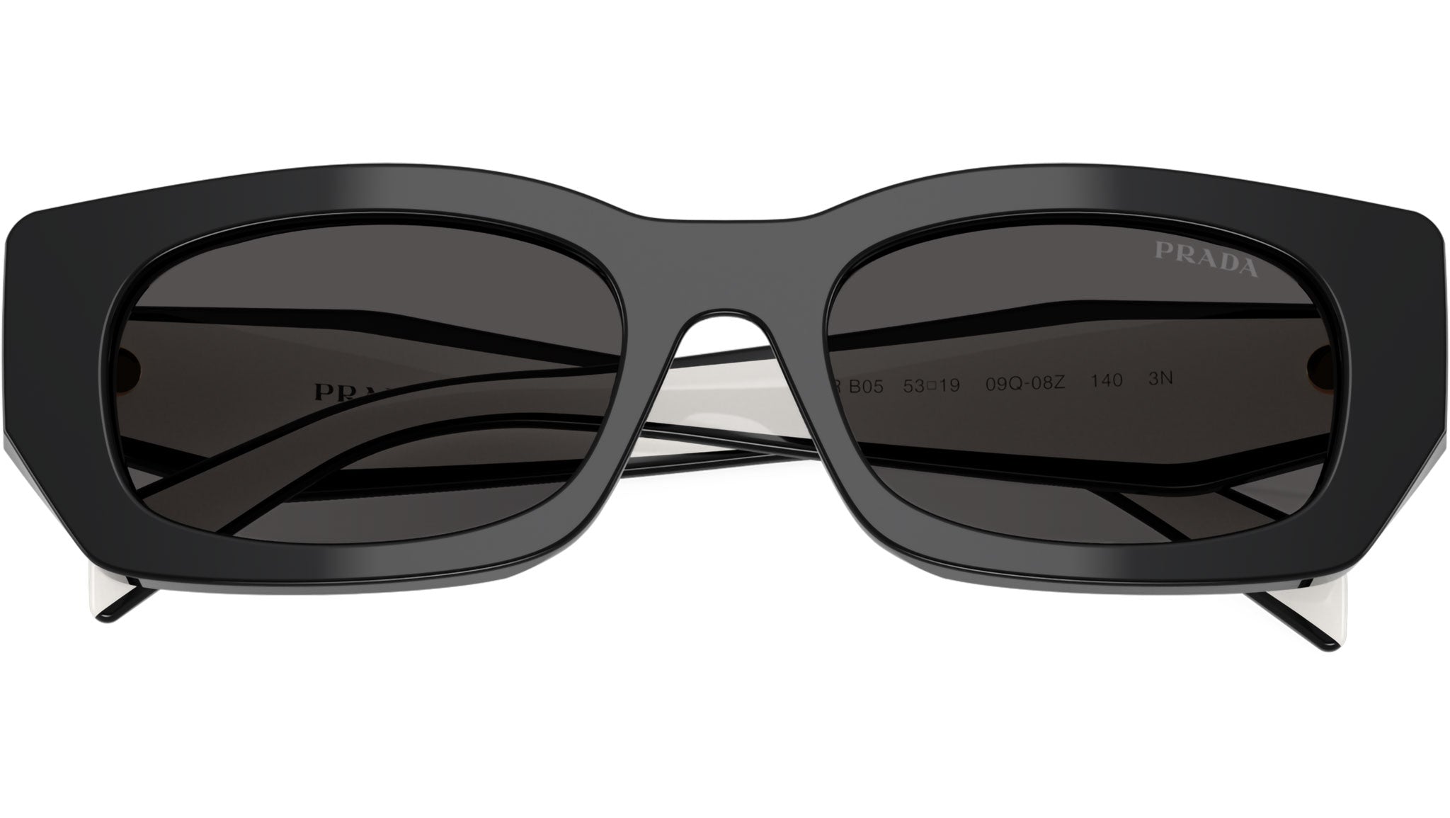 PR B05S Prada Sunglasses 09Q08Z Black - eye-oo.com