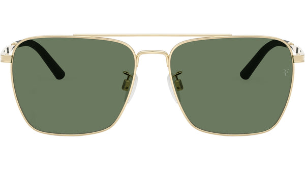 Oliver Peoples R-15 Sunglasses OV1362S 52459A Brushed Gold - eye
