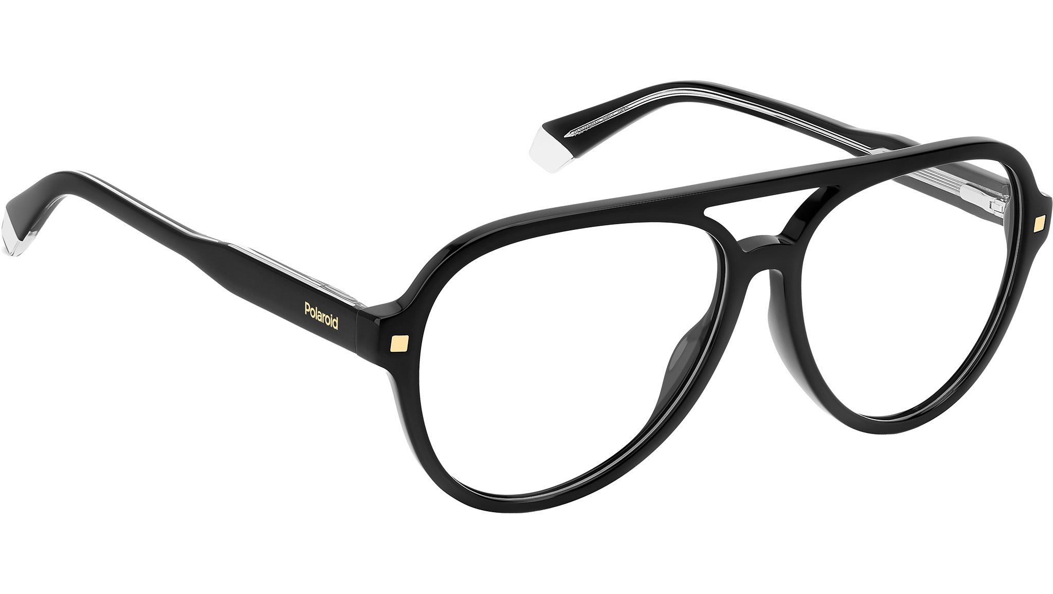 Polaroid Black Acetate Glasses Women\'s (Frames) Polaroid Black Acetate Glasses Women\ main image 2