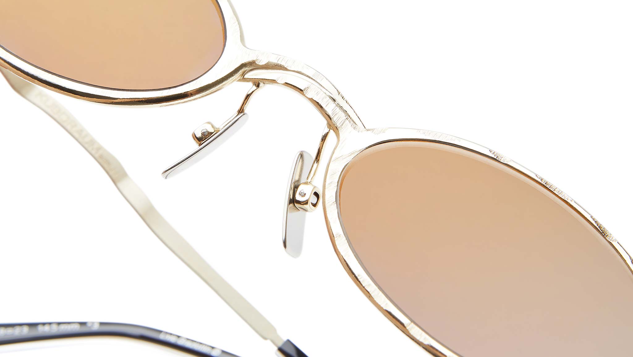 Kuboraum Z24 Sun GG Gold Sunglasses - eye-oo.com