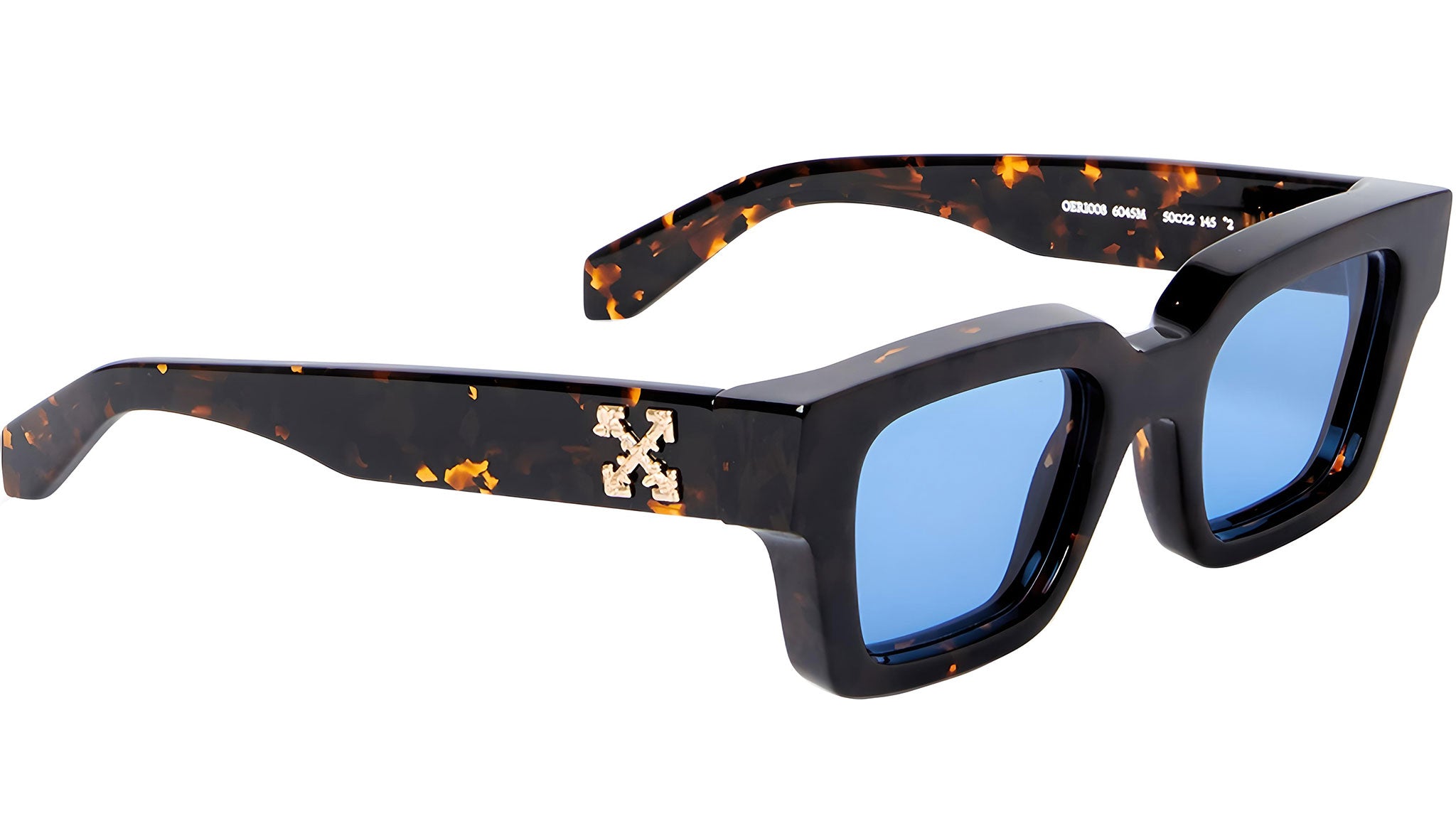 Off-White Virgil L Sunglasses 6045 Dark Havana - eye-oo.com