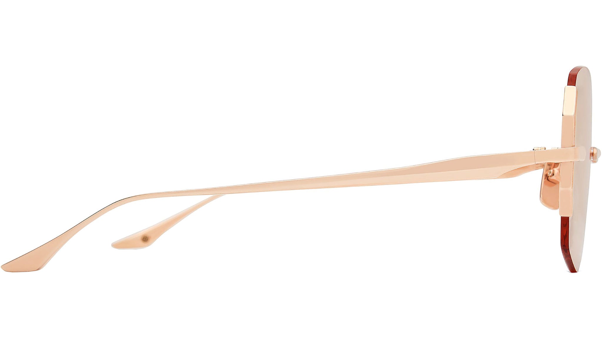 Dita Dahlvin Optical DTX200 Optical Frame 03 Rose Gold - eye-oo.com