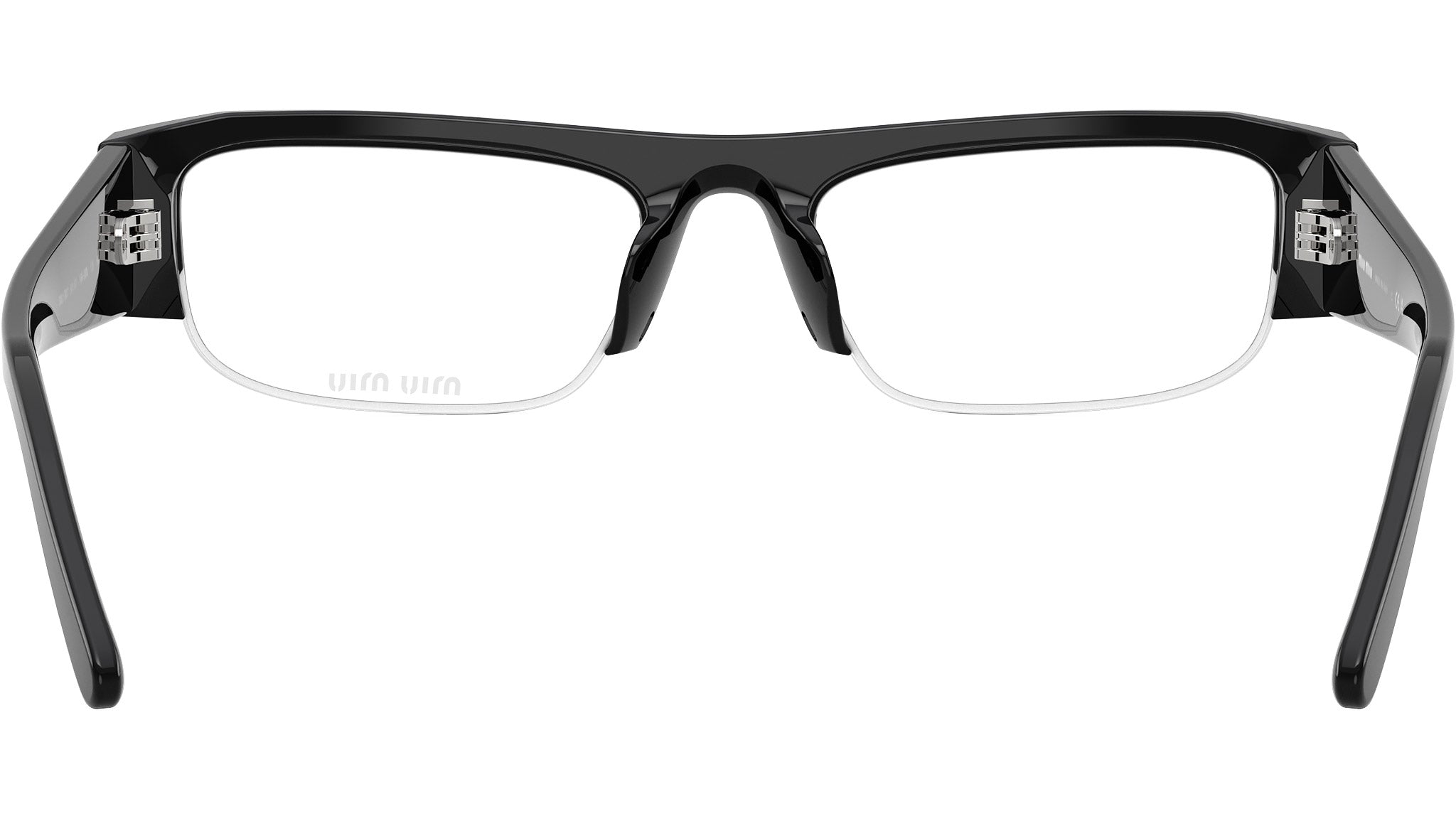NEW MIU MIU MU B07S 16K08N EYEGLASSES BLACK WOMEN EYEWEAR MIU MIU SMU B07 16K08N Miu Miu MU B07S 16K08N | Online Sale - Amevista main image 2