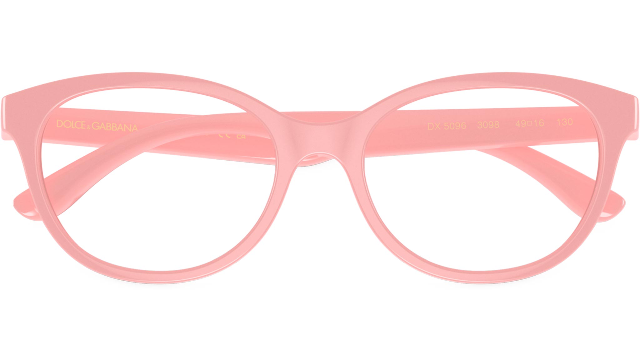 Dolce & Gabbana Kids DX 5096 Glasses 3098 Pink - eye-oo.com
