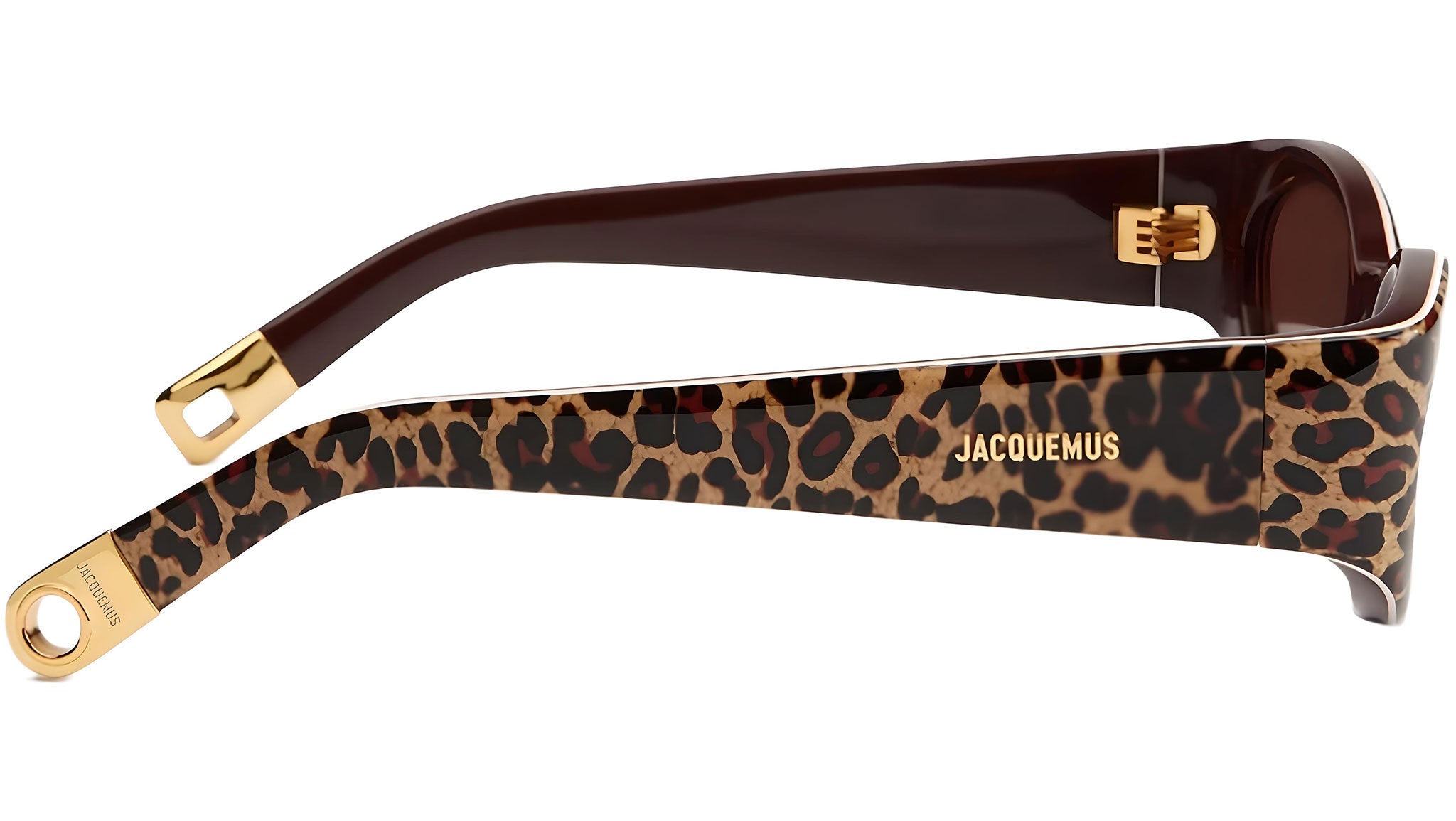 jacquemus レオパード サングラス Ovalo Jacquemus Sunglasses Print Leopard - eye-oo.com