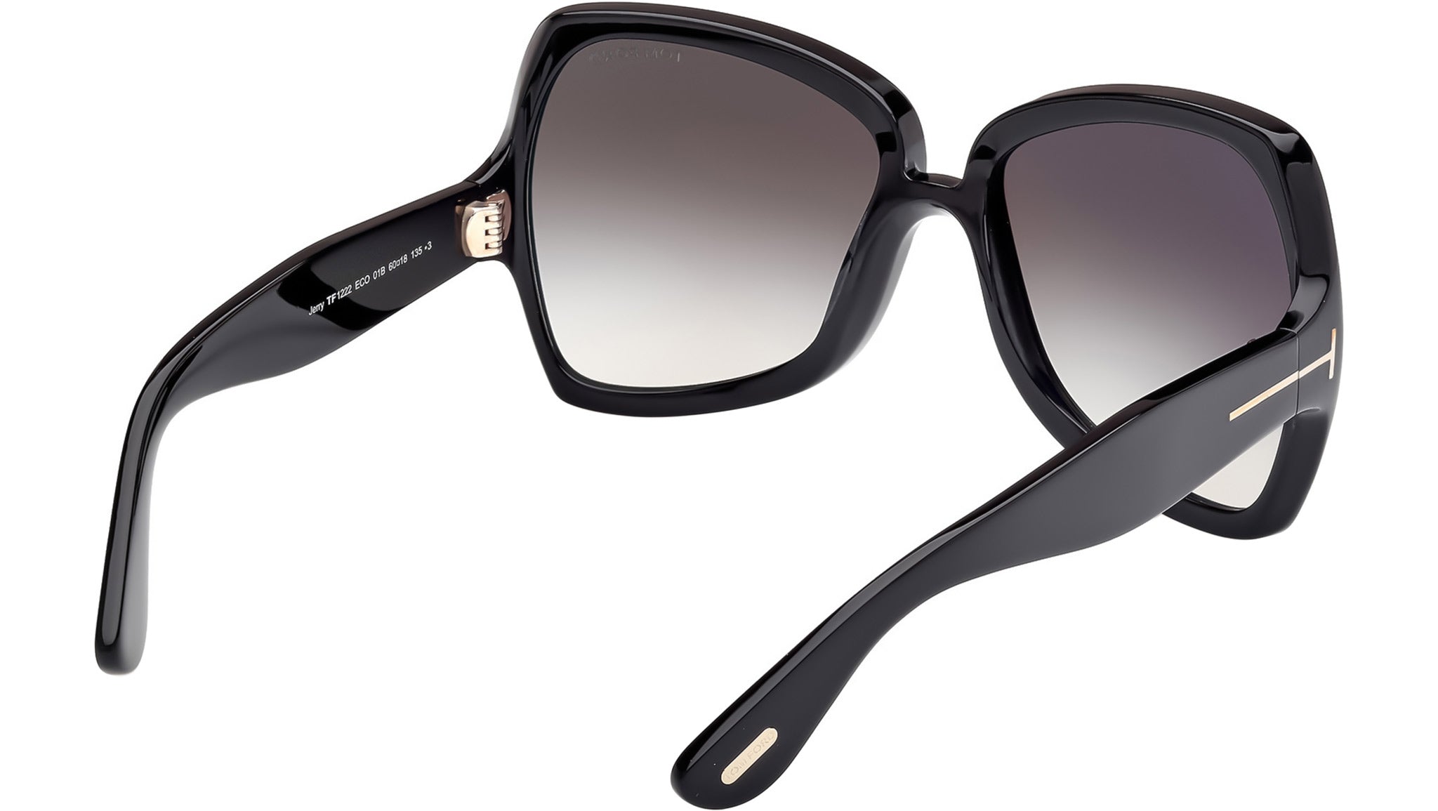 Tom Ford Jerry Sunglasses FT1222 01B Shiny Black - eye-oo.com