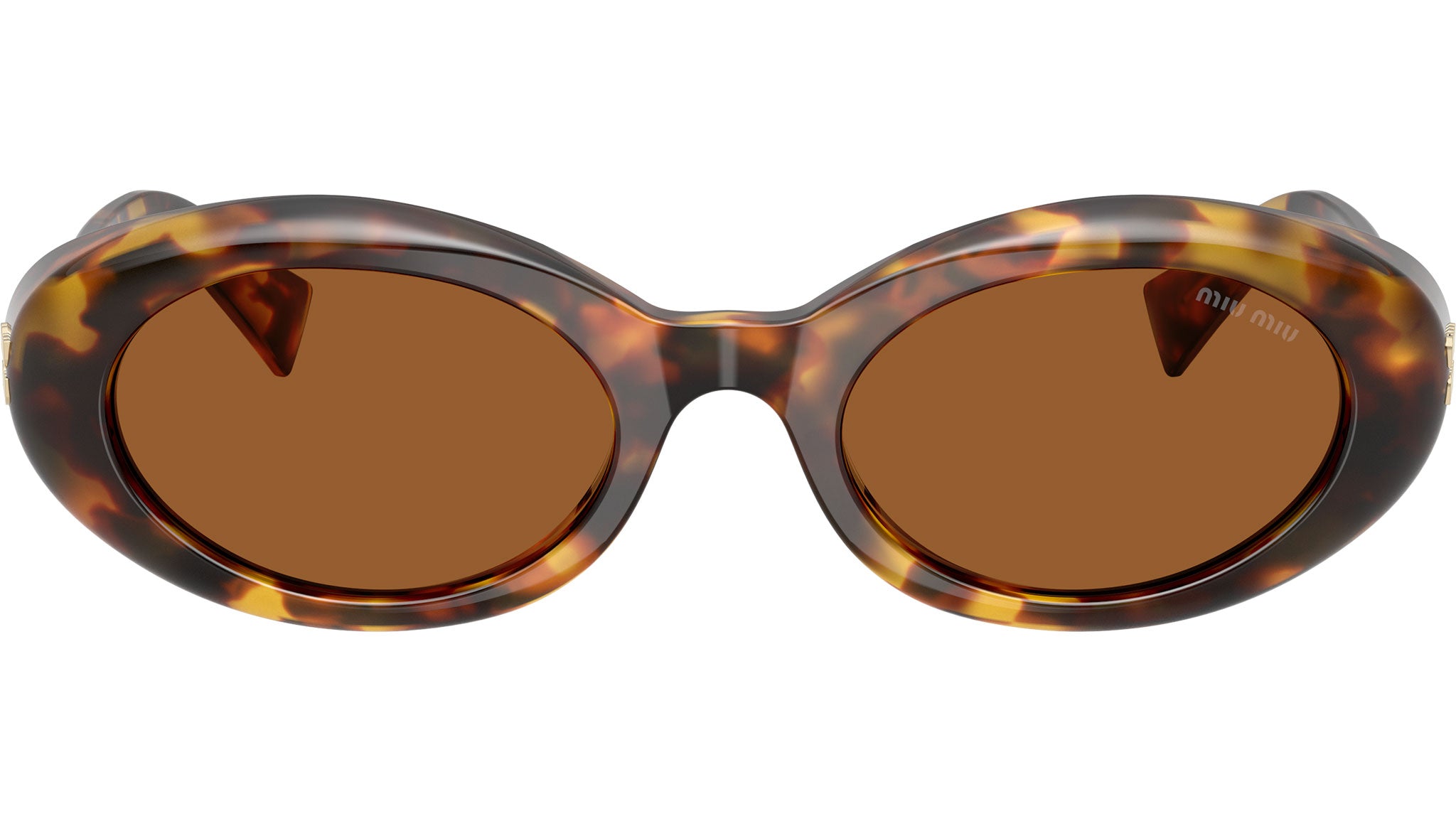 MU A06S Miu Miu Sunglasses 14L09Z Honey Havana - eye-oo.com