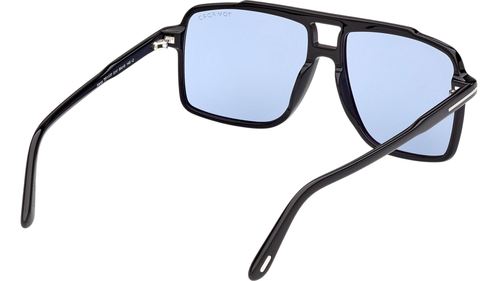 Tom Ford Kemp Sunglasses FT1177 01V Shiny Black - eye-oo.com