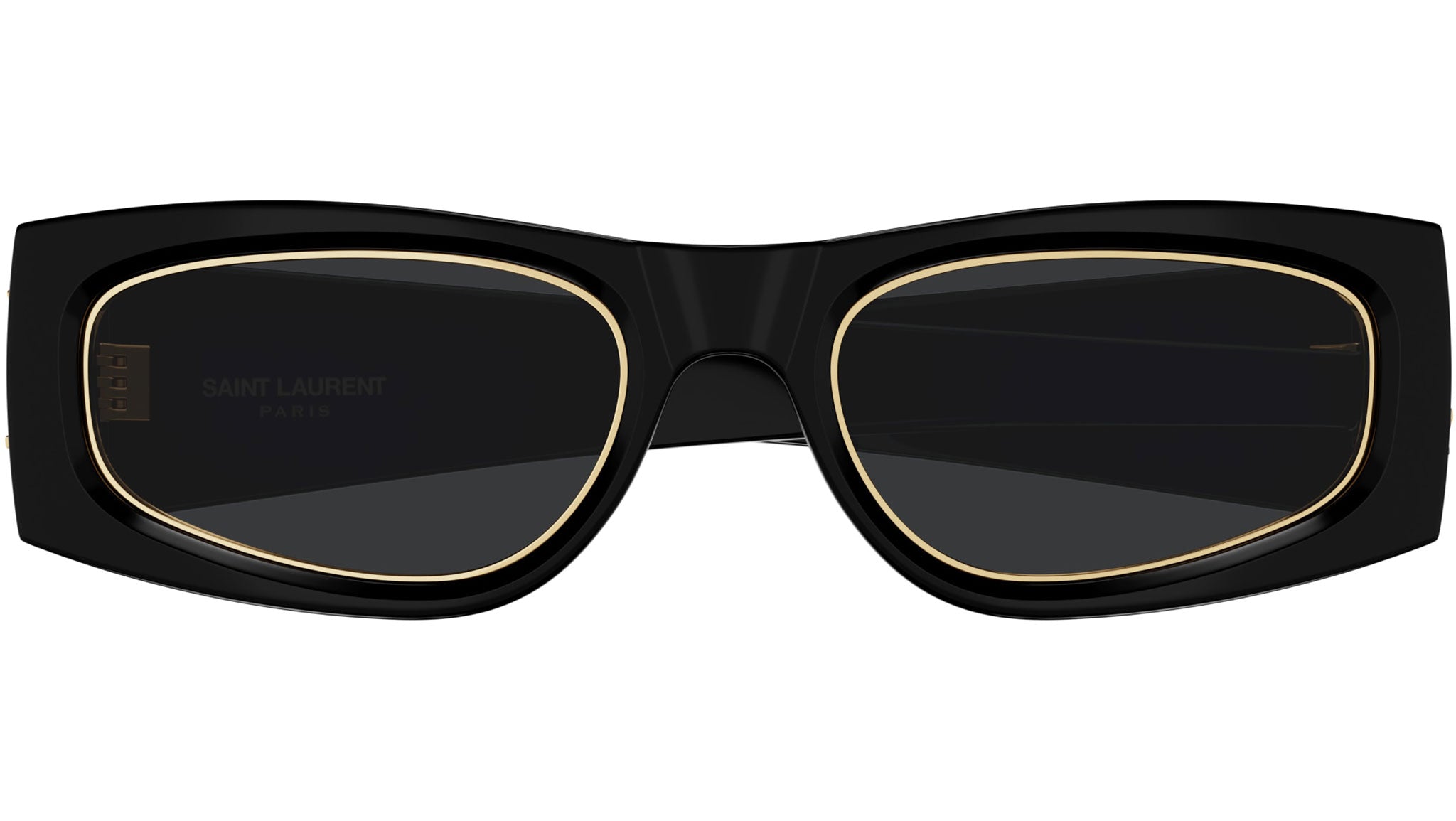 Saint Laurent SL M140 RIM 001 Shiny Black - eye-oo.com