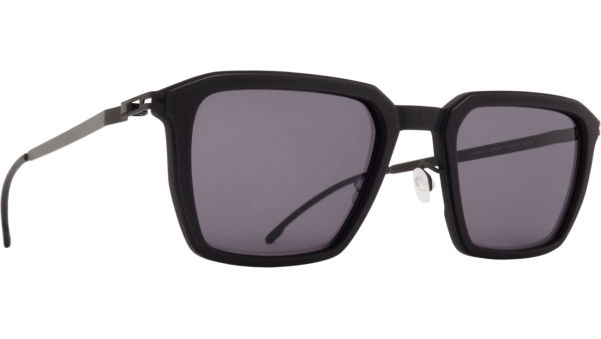 Mykita NESTOR Sunglasses 255 Indigo Raw Brown Solid - eye-oo.com