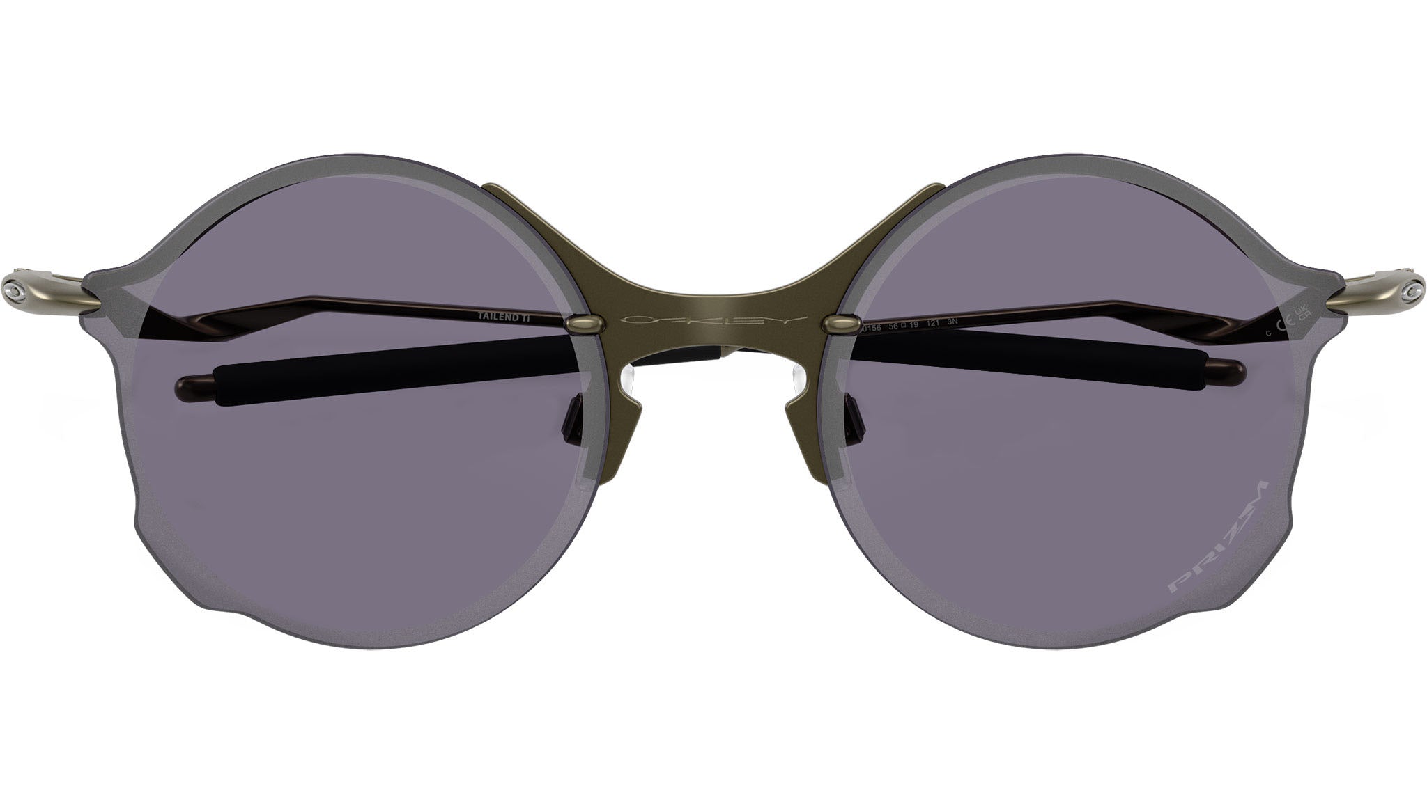 Oakley Tailend TI Sunglasses OO6026 602601 Satin Carbon - eye-oo.com