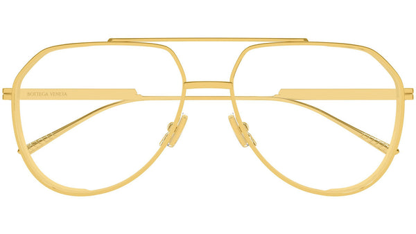 BV1465S Bottega Veneta Pilot Sunglasses 005 Gold - eye-oo.com display picture 2