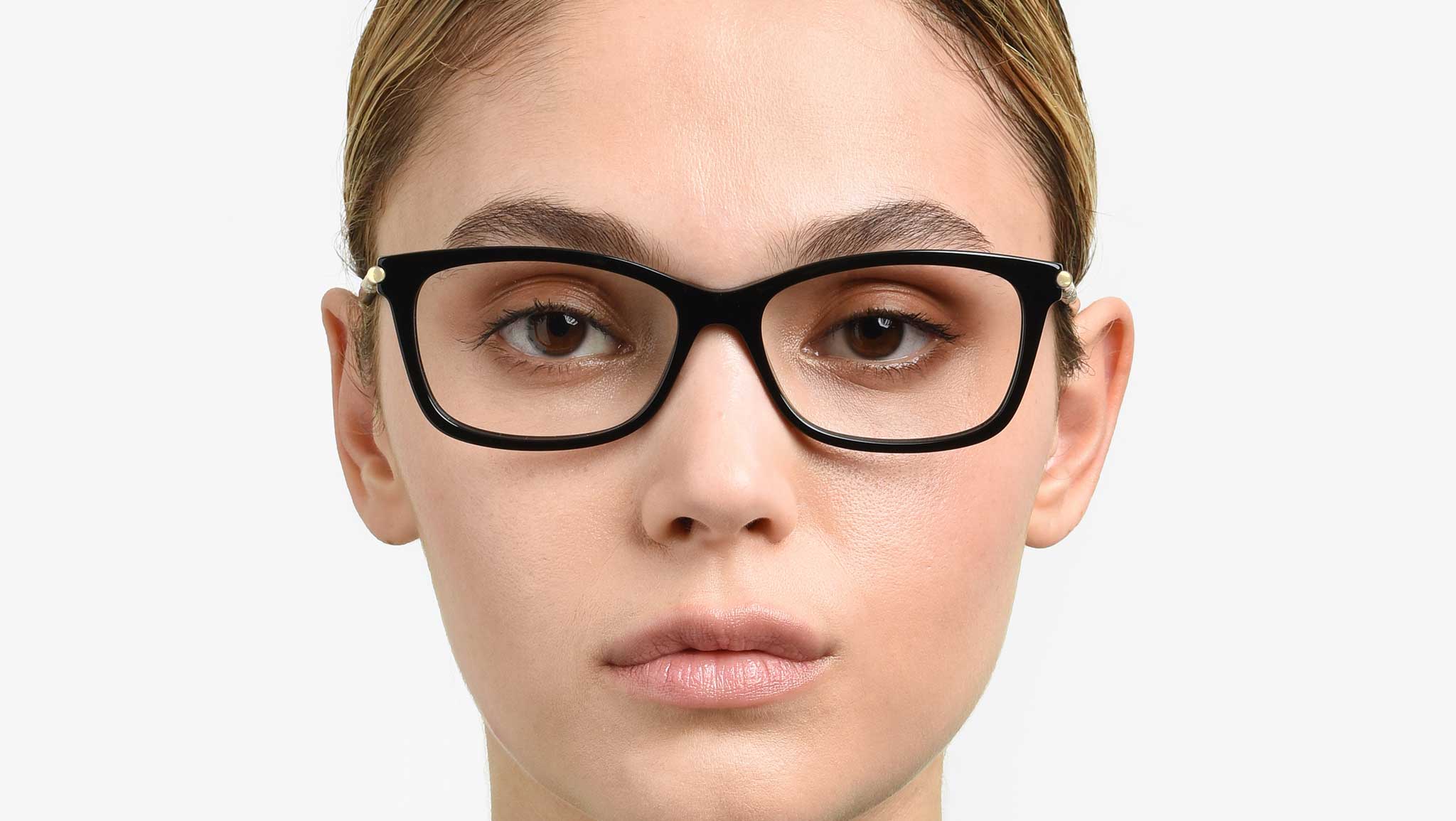Carolina Herrera HER 0198 2M2 Optical Frame Black Gold - eye 
