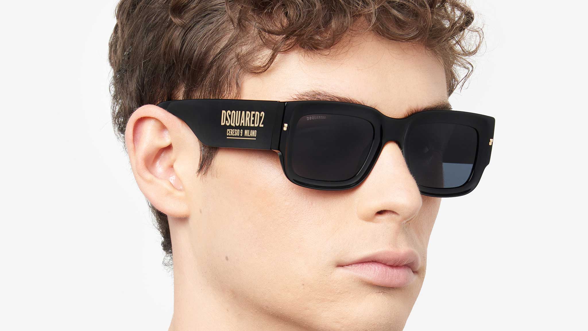 Dsquared2 D2 0089/S 2M2 Sunglasses Black Gold - eye-oo.com