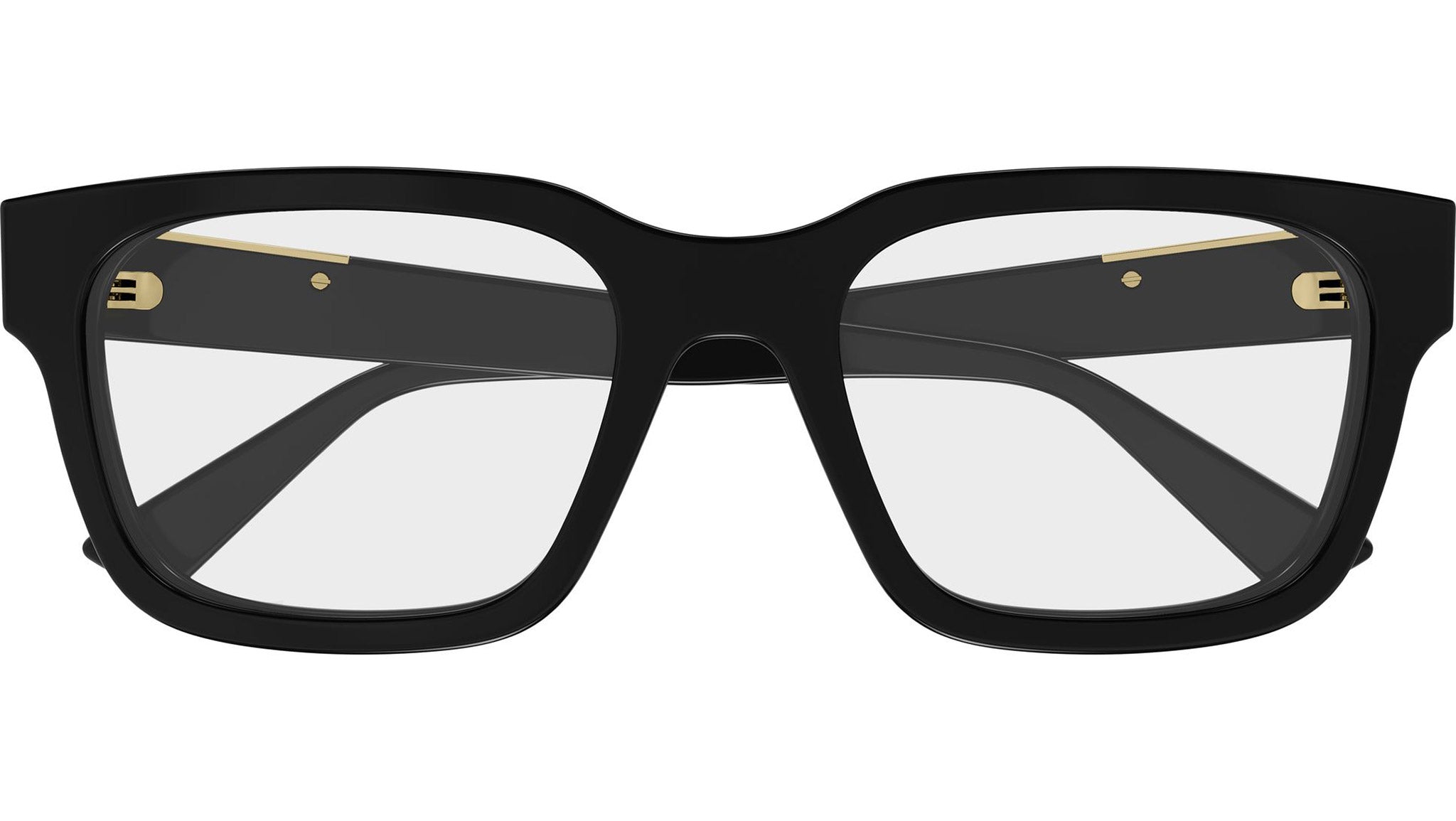 Gucci GG1961O 001 Black Rectangular Eyeglasses - eye-oo.com