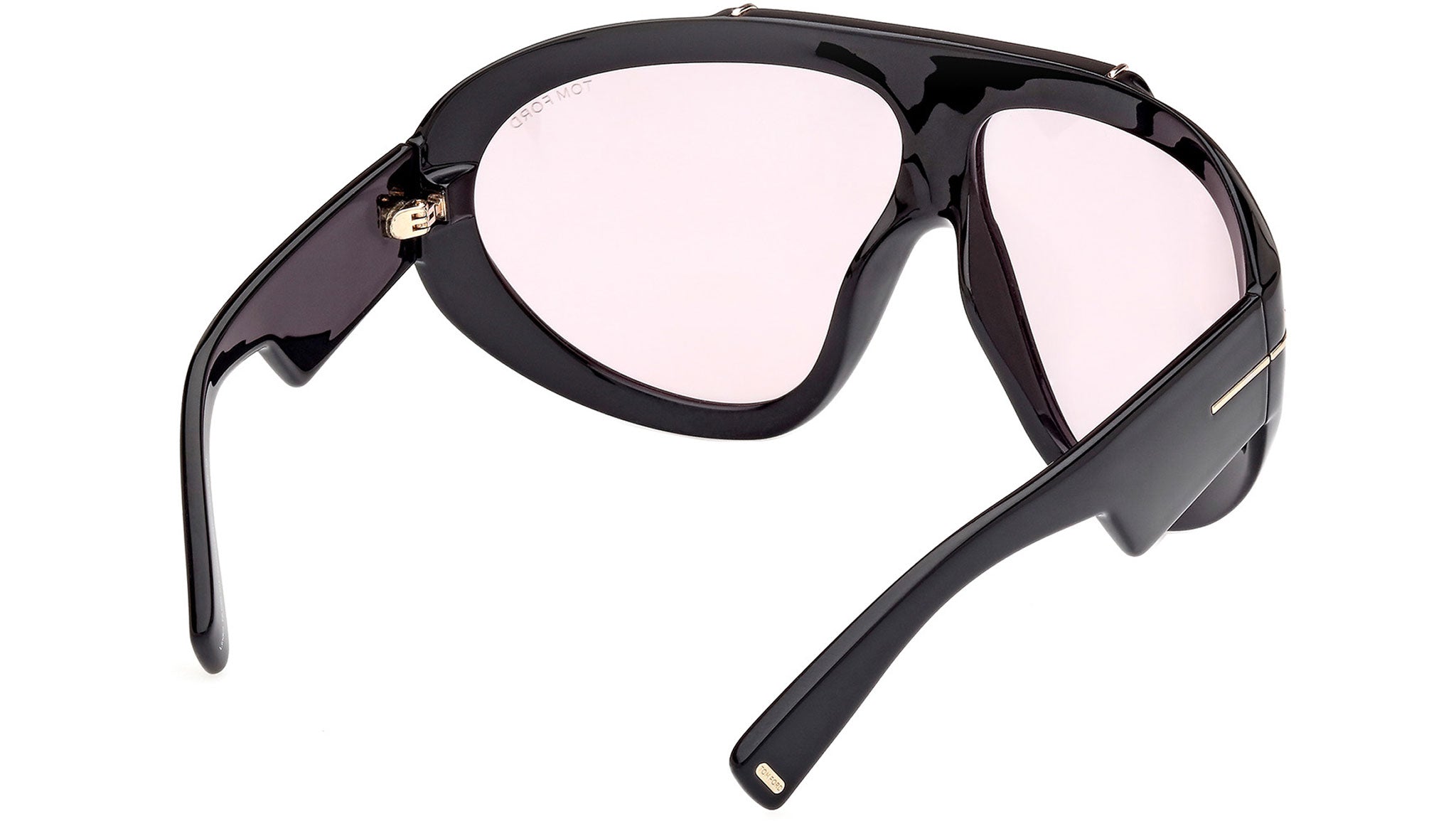 Tom Ford Linden Sunglasses FT1094 01Y Shiny Black - eye-oo.com display picture 1