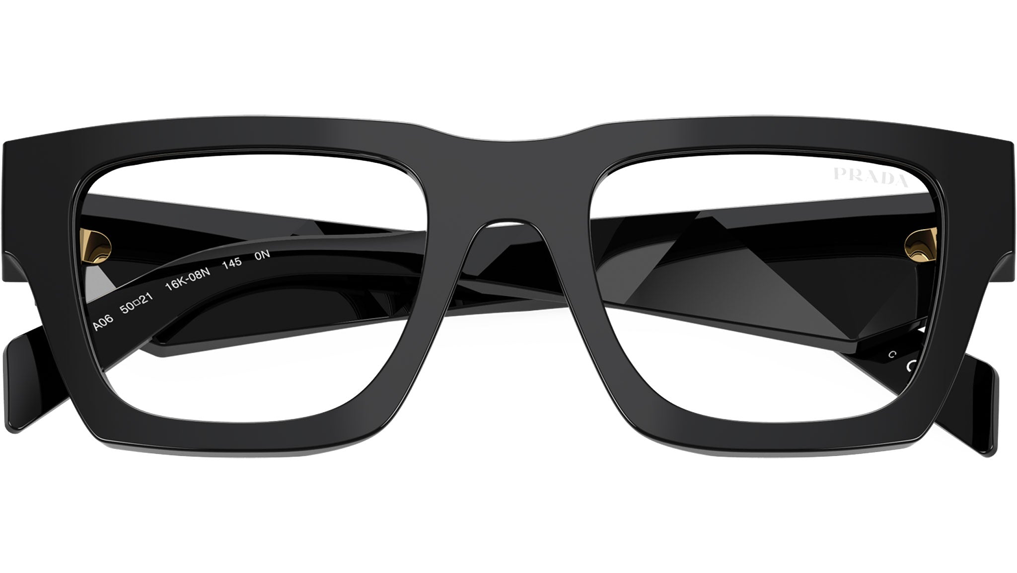 PR A06S Prada Sunglasses 16K08N Black - eye-oo.com display picture 3