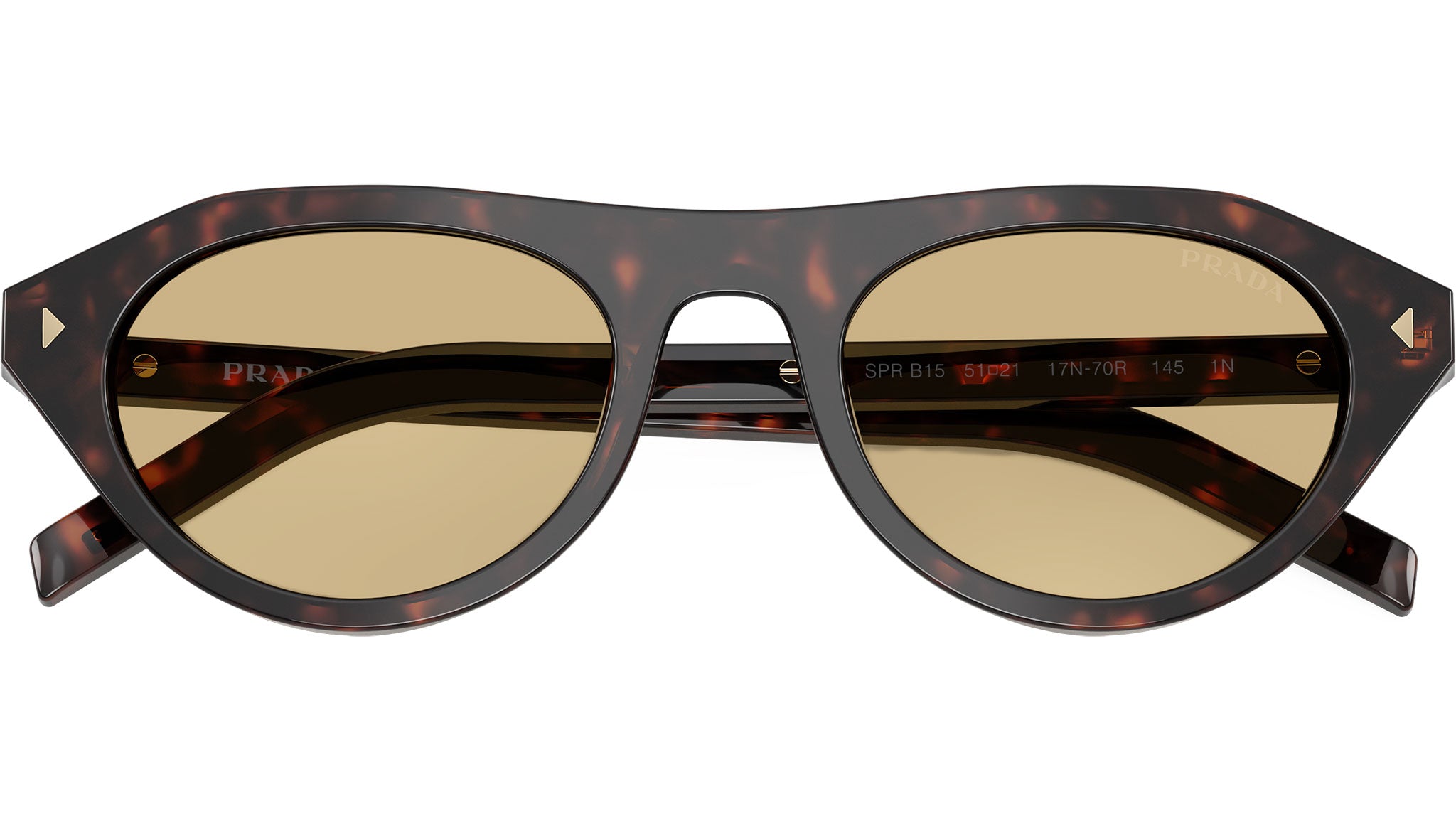 PR B15S Prada Sunglasses 17N70R Root Tortoise - eye-oo.com