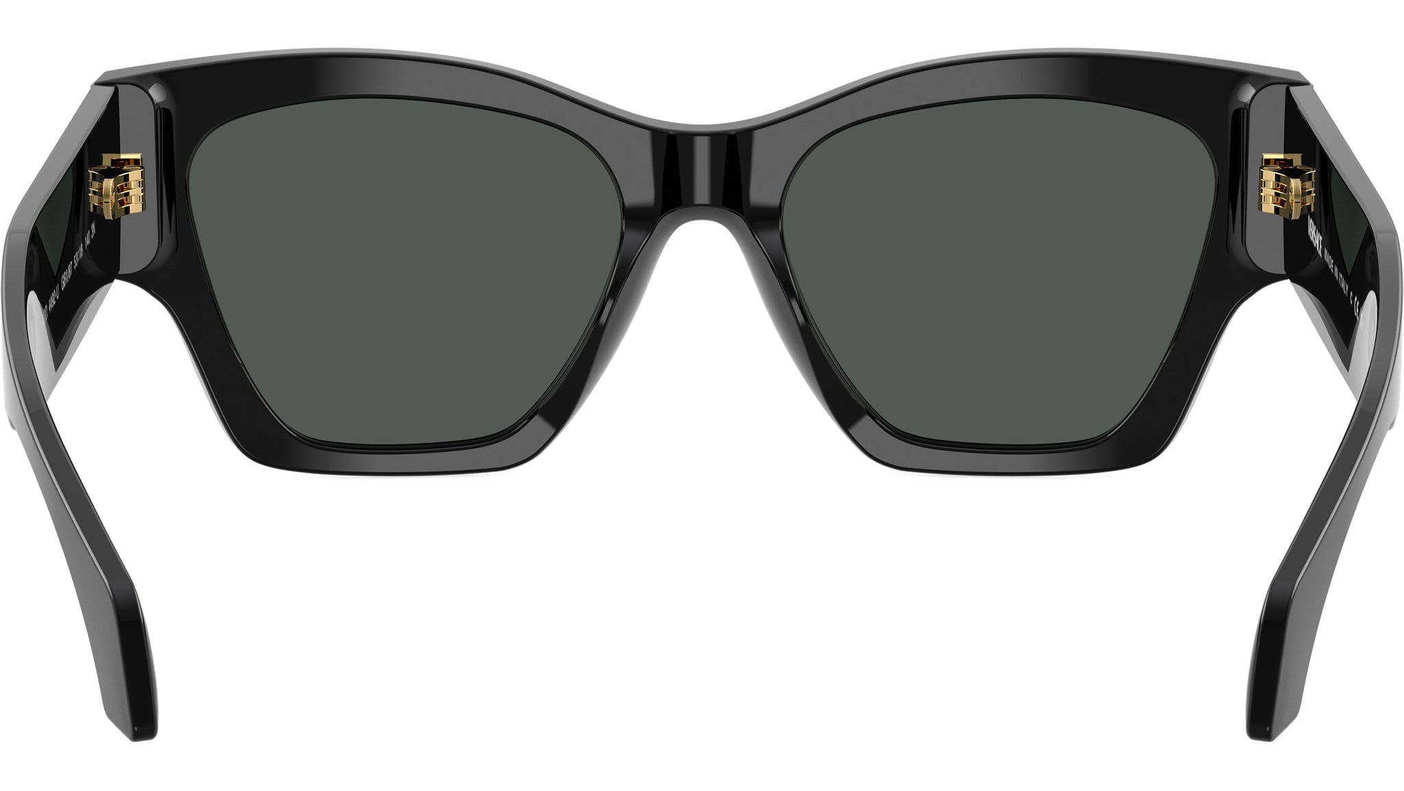 NWT Versace Black Cat-Eye Sunglasses VE4492U 53mm With Case Versace VE4492U M (53 - 18) with Grey lenses and Brown frame  main image 3