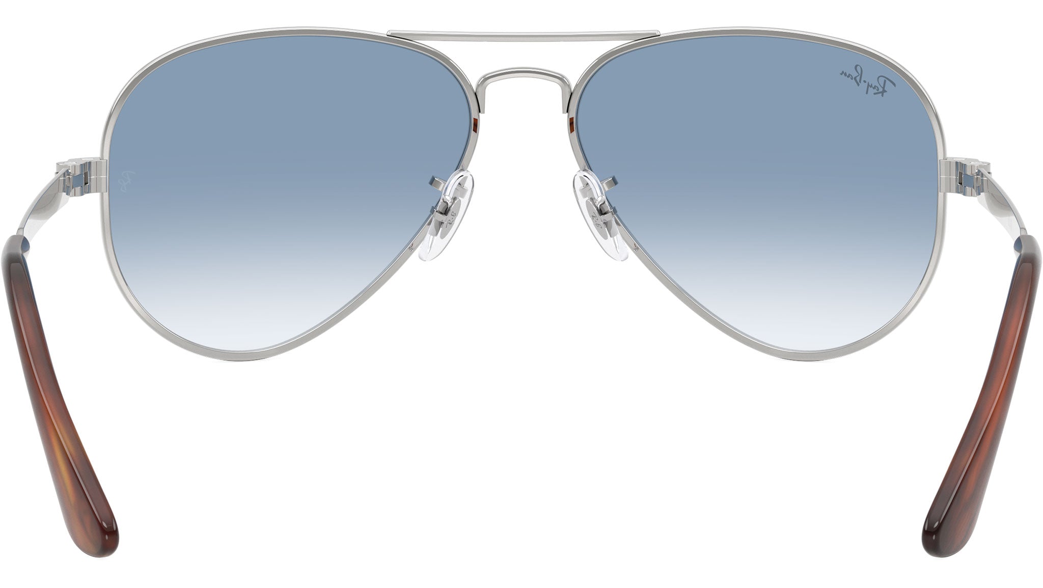 Ray-Ban 67MM Oversized Aviators made in Italy Metal Silver Frames Smokey Lenses Amazon.com: Ray-Ban RB3025 Aviator Large Metal W3277  main image 2