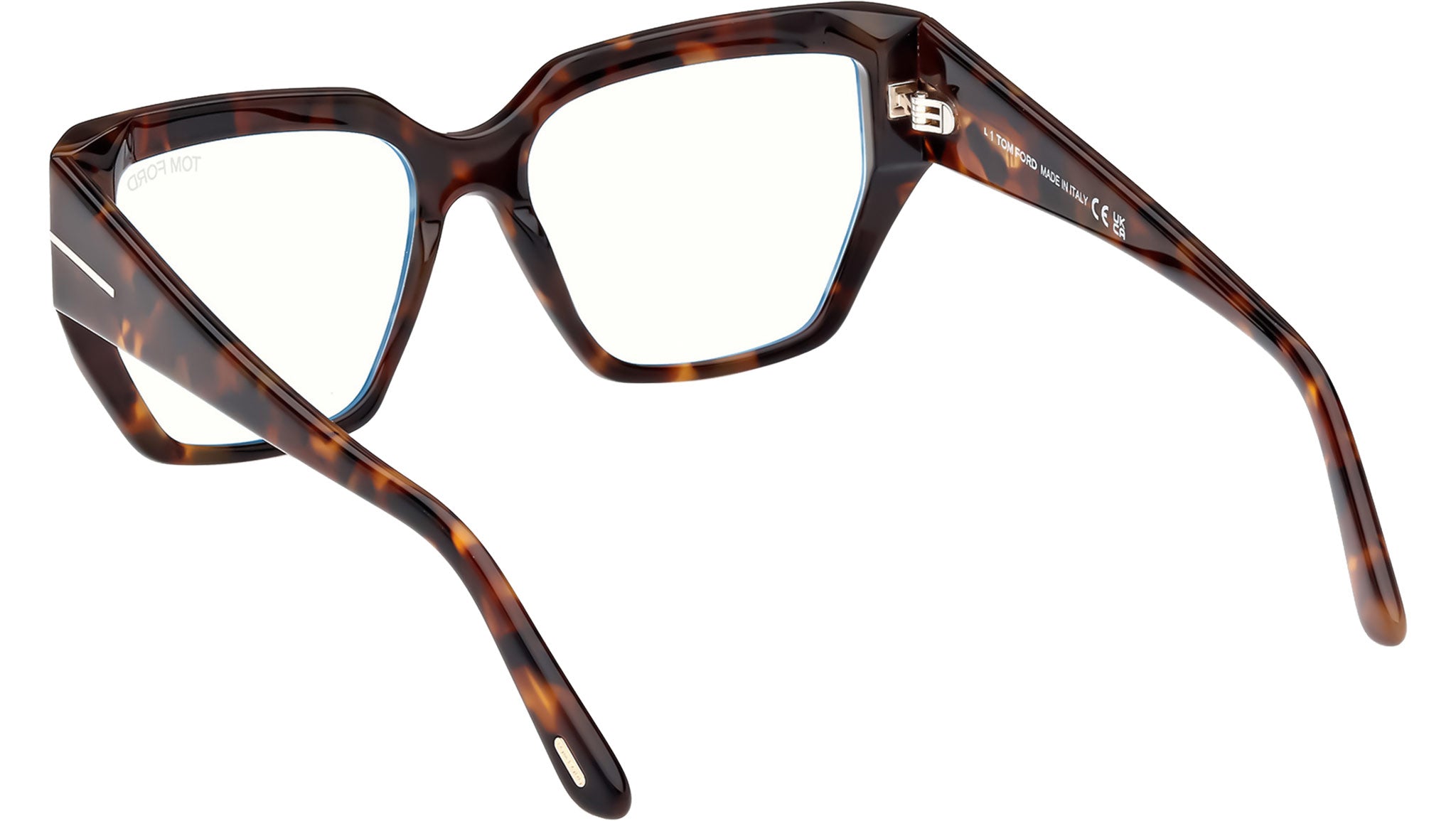 Tom Ford FT5951-B 052 Eyeglasses Havana 54mm Square Frame Amazon.com: Tom Ford FT5951-B Sunglasses Havana 54mm  main image 2