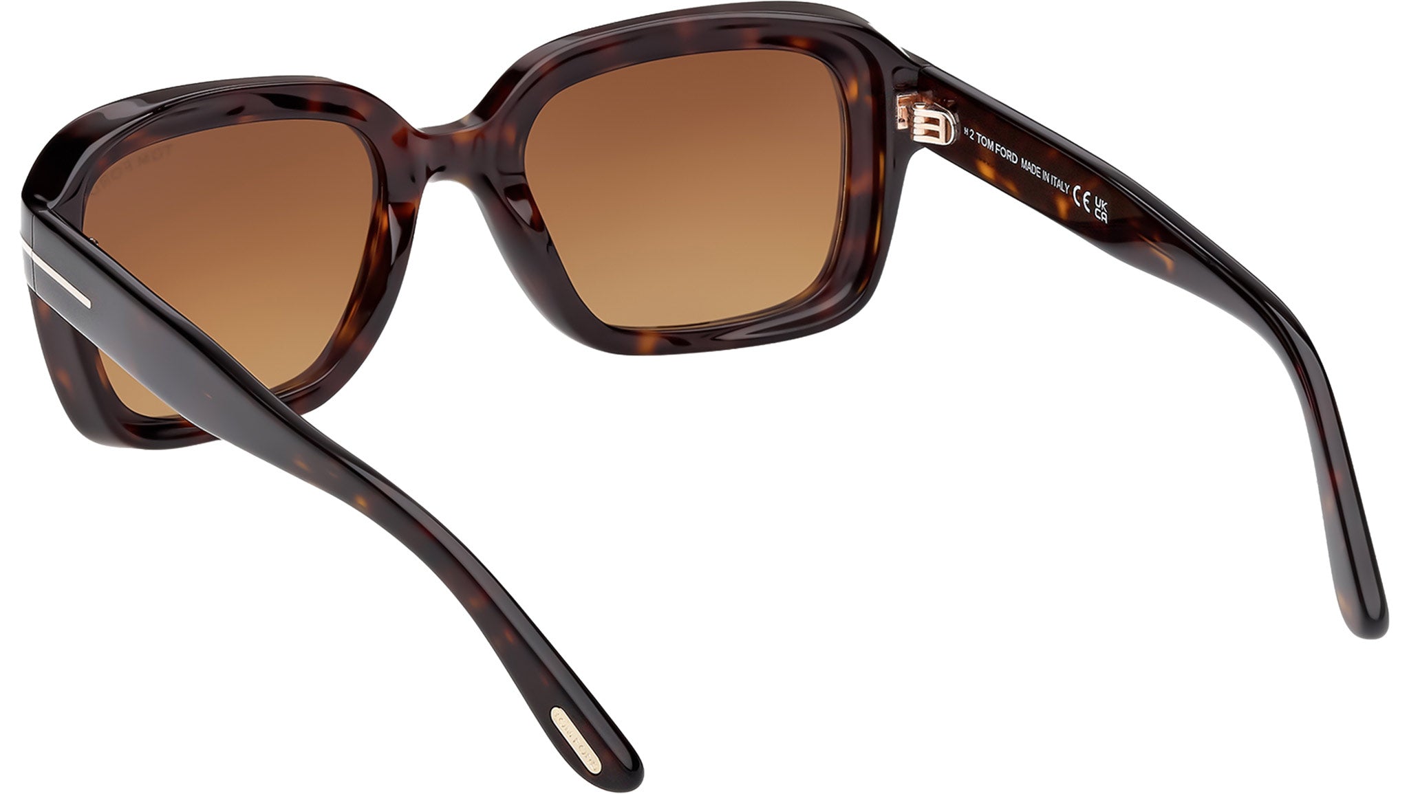 Tom Ford Natalia-02 FT1283 Sunglasses 52F Dark Havana - eye 