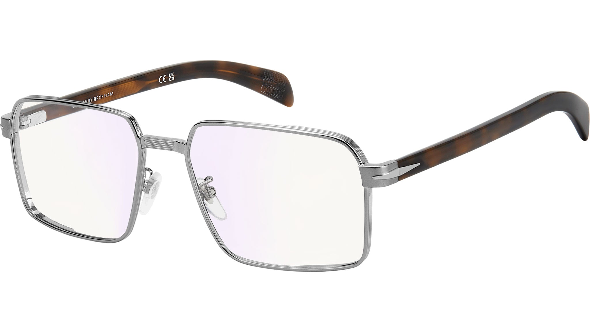 David Beckham DB 7166 31Z Optical Frame Ruthenium Havana - eye-oo.com