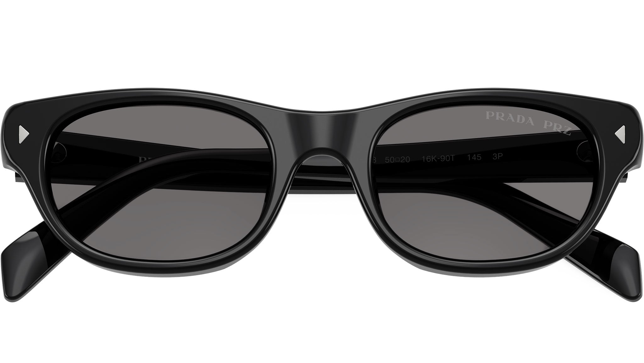 PRADA 　　６０万 PR C08S Prada Sunglasses 16K90T Black - eye-oo.com