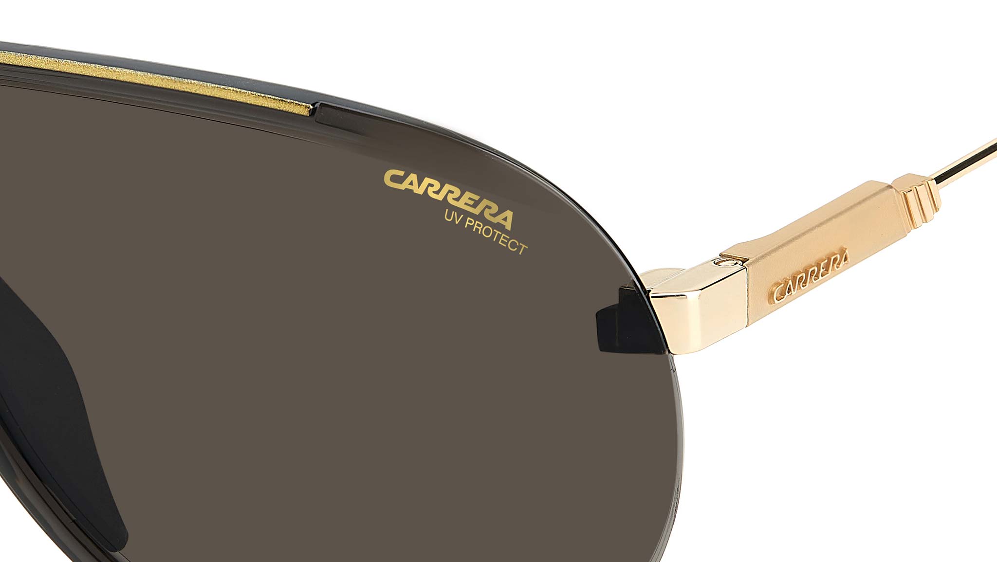 Carrera Superchampion 2M2 2K Sunglasses Black Gold - eye-oo.com