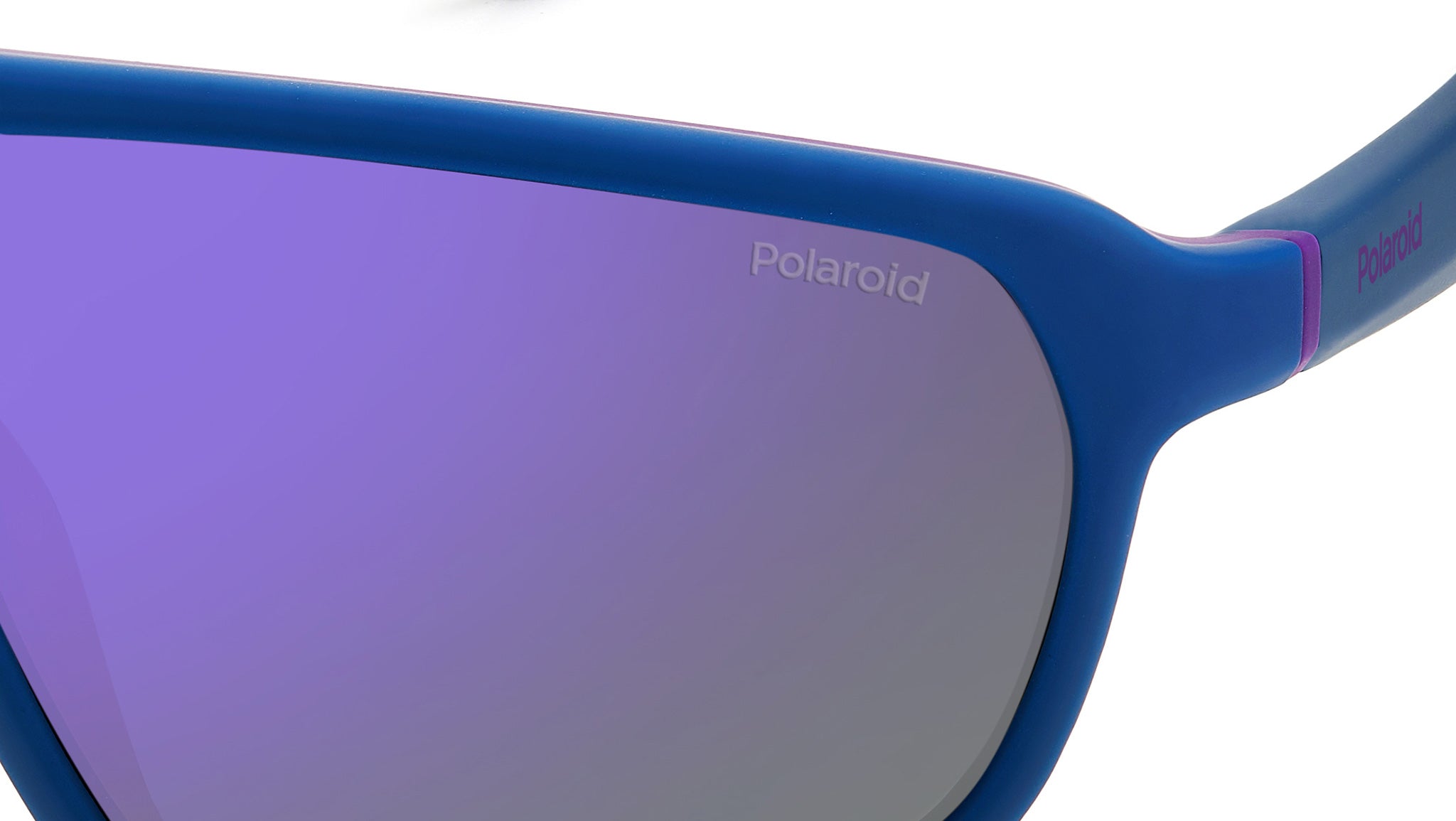 NWT Polaroid Core PLD 2142/S-0802 MF 61mm Semi Matte Blue Violet Sunglasses Contactsexpress.ca -- Polaroid PLD 2142/S main image 4