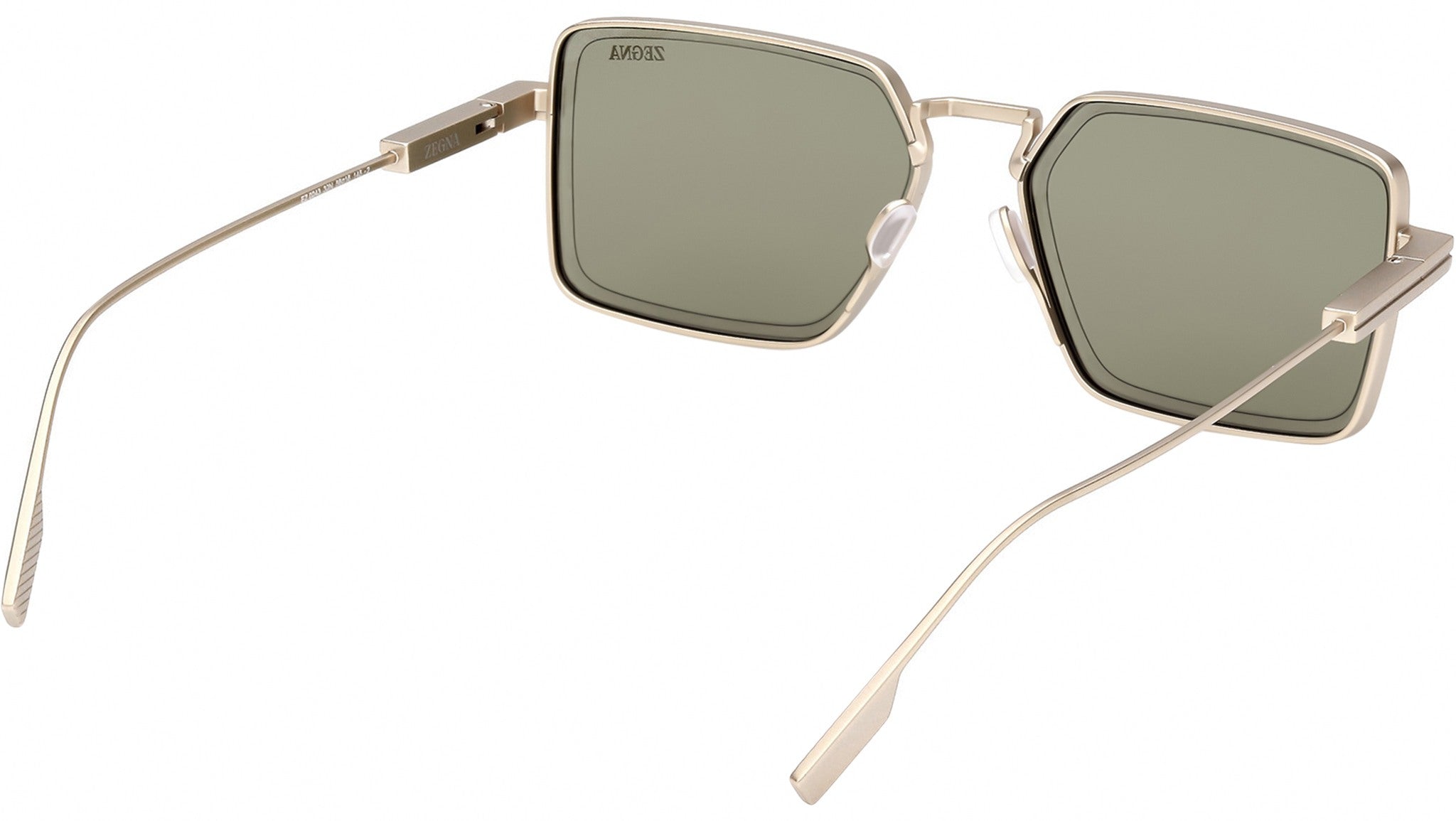 Zegna EZ0243 32N Sunglasses Matte Pale Gold - eye-oo.com