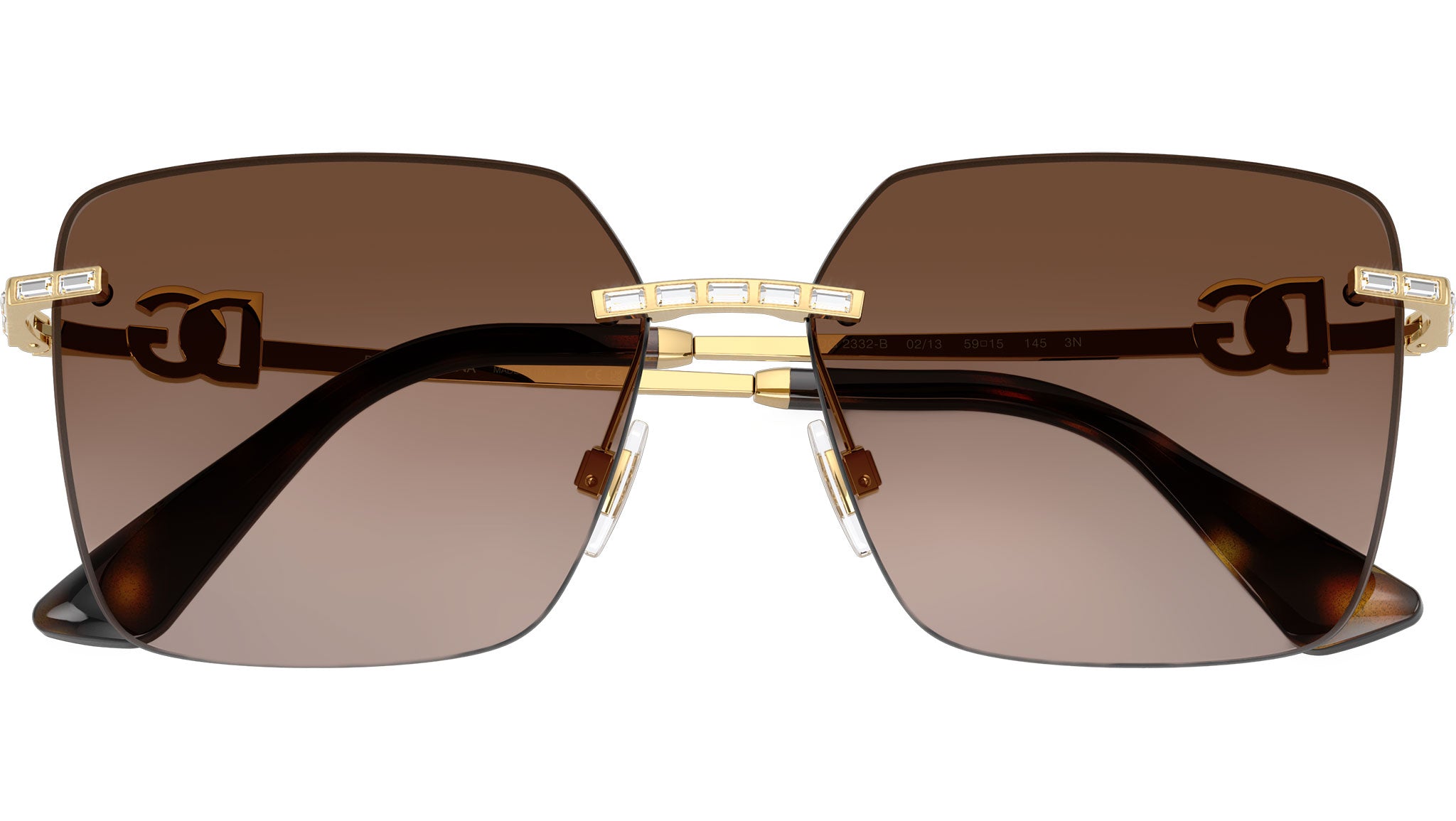 DG2332B Dolce & Gabbana Sunglasses 02/13 Gold - eye-oo.com