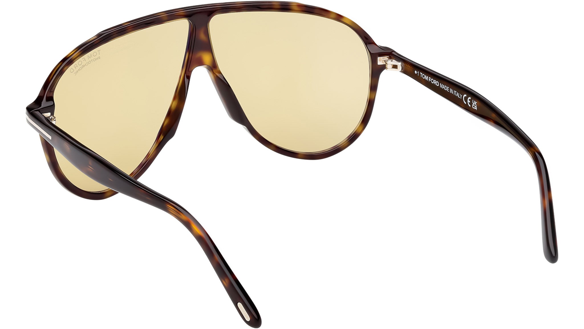 Tom Ford Vladimir Sunglasses FT1211 52E Dark Havana - eye-oo.com