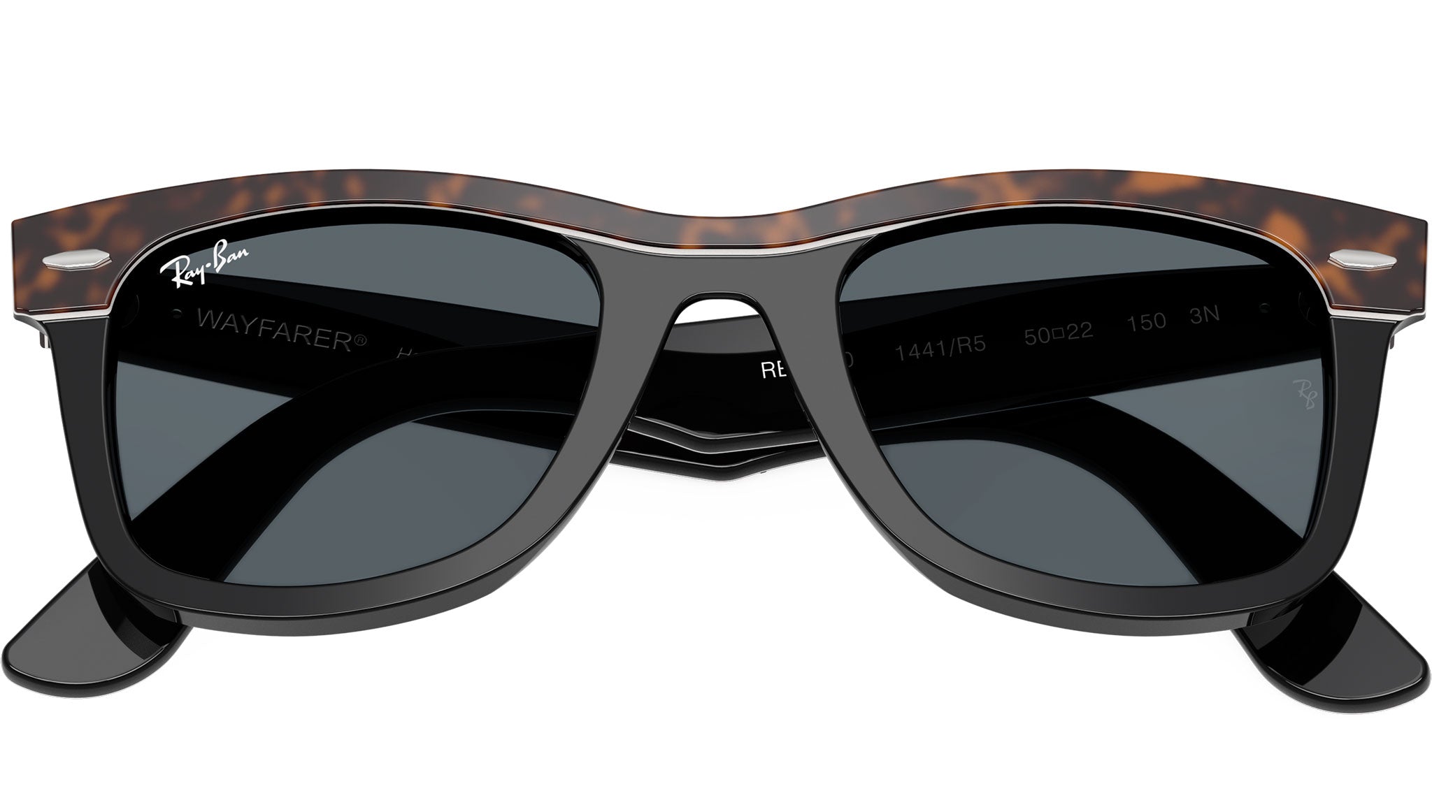 Wayfarer Street Neat RB2240 Ray-Ban Sunglasses 1441R5 Brown - eye