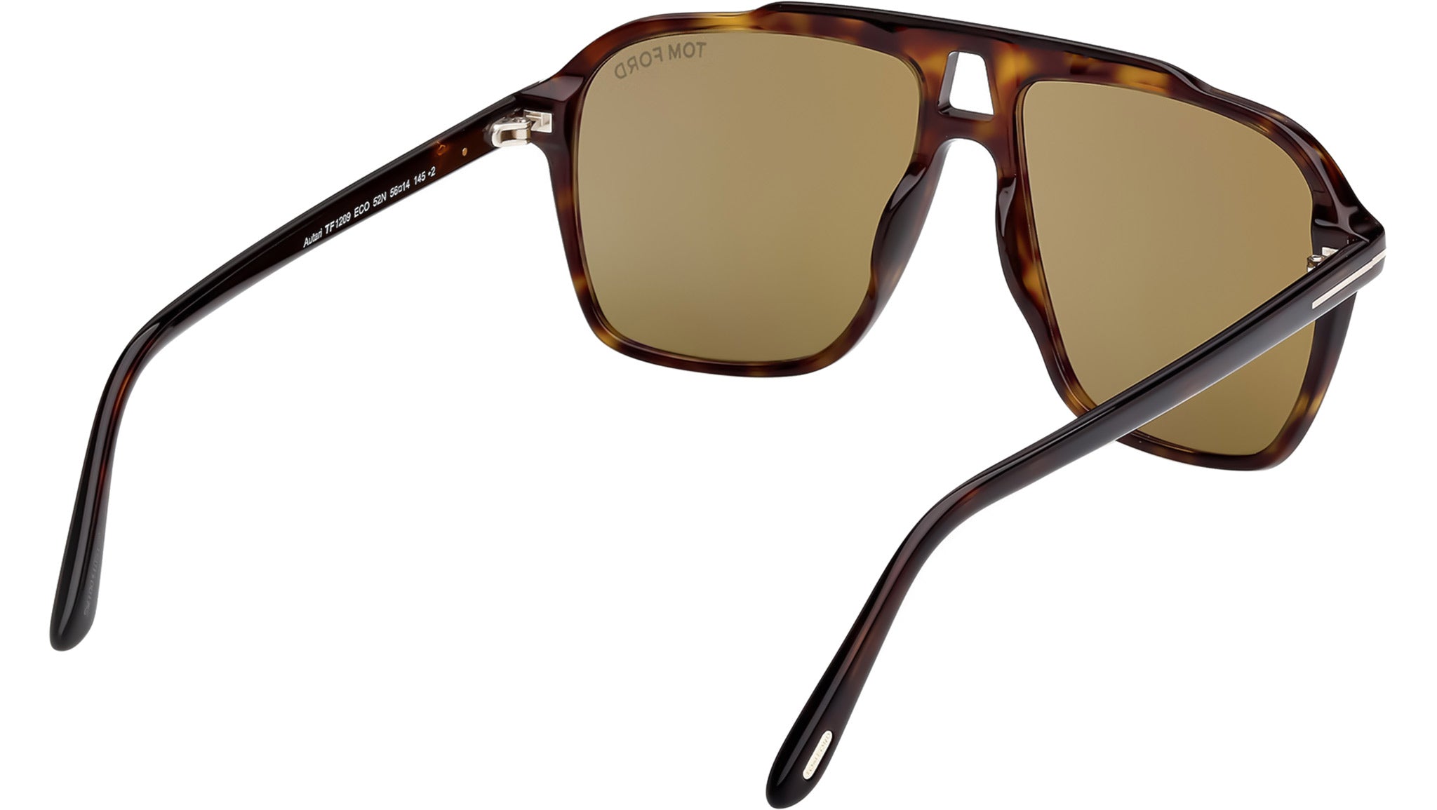 Tom Ford Autari Sunglasses FT1209 52N Dark Havana - eye-oo.com