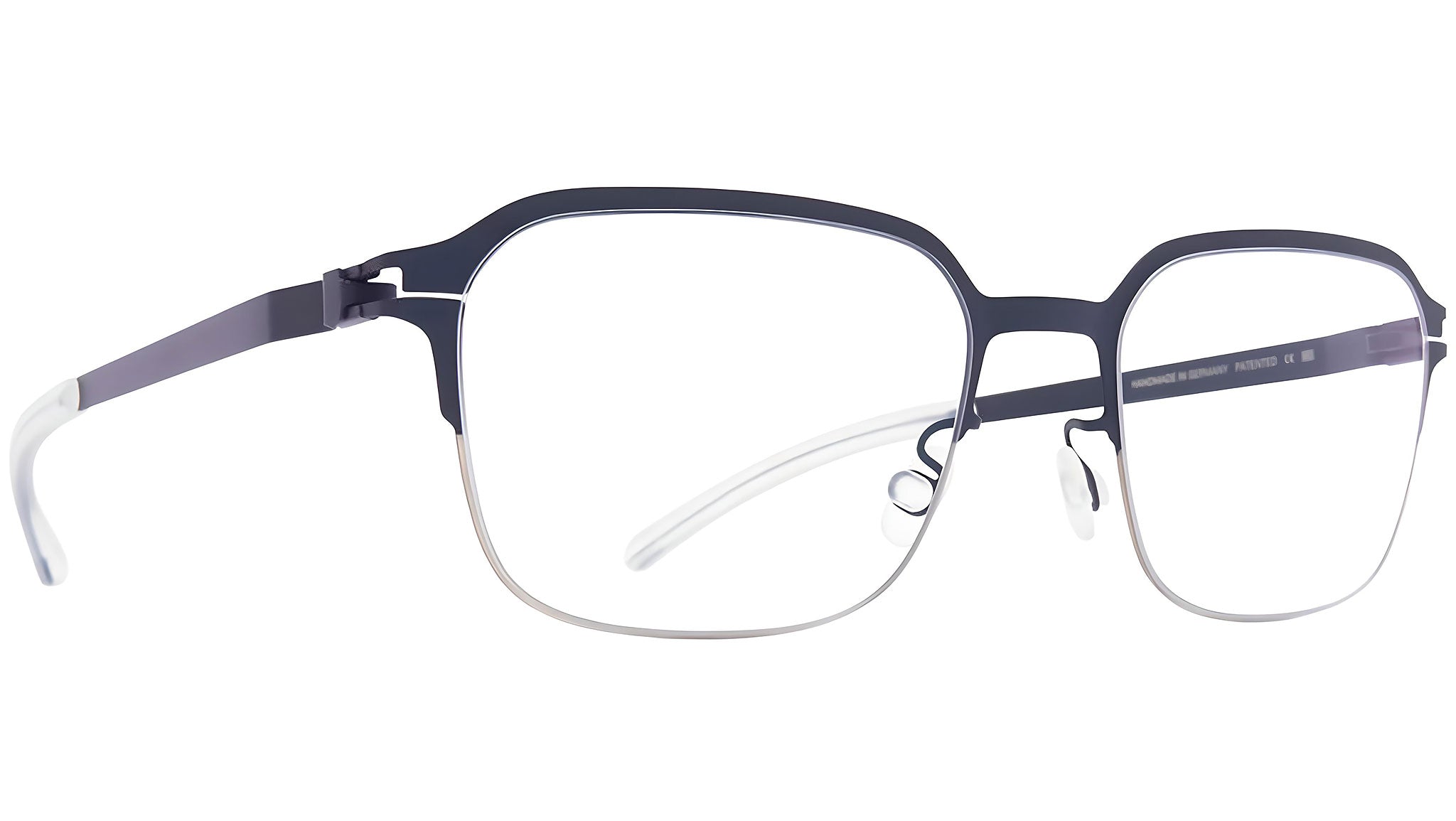 メガネ Mykita Mykita - CILIAN - 512 navy silver Mykita CILIAN Glasses 512 Navy Silver - eye-oo.com