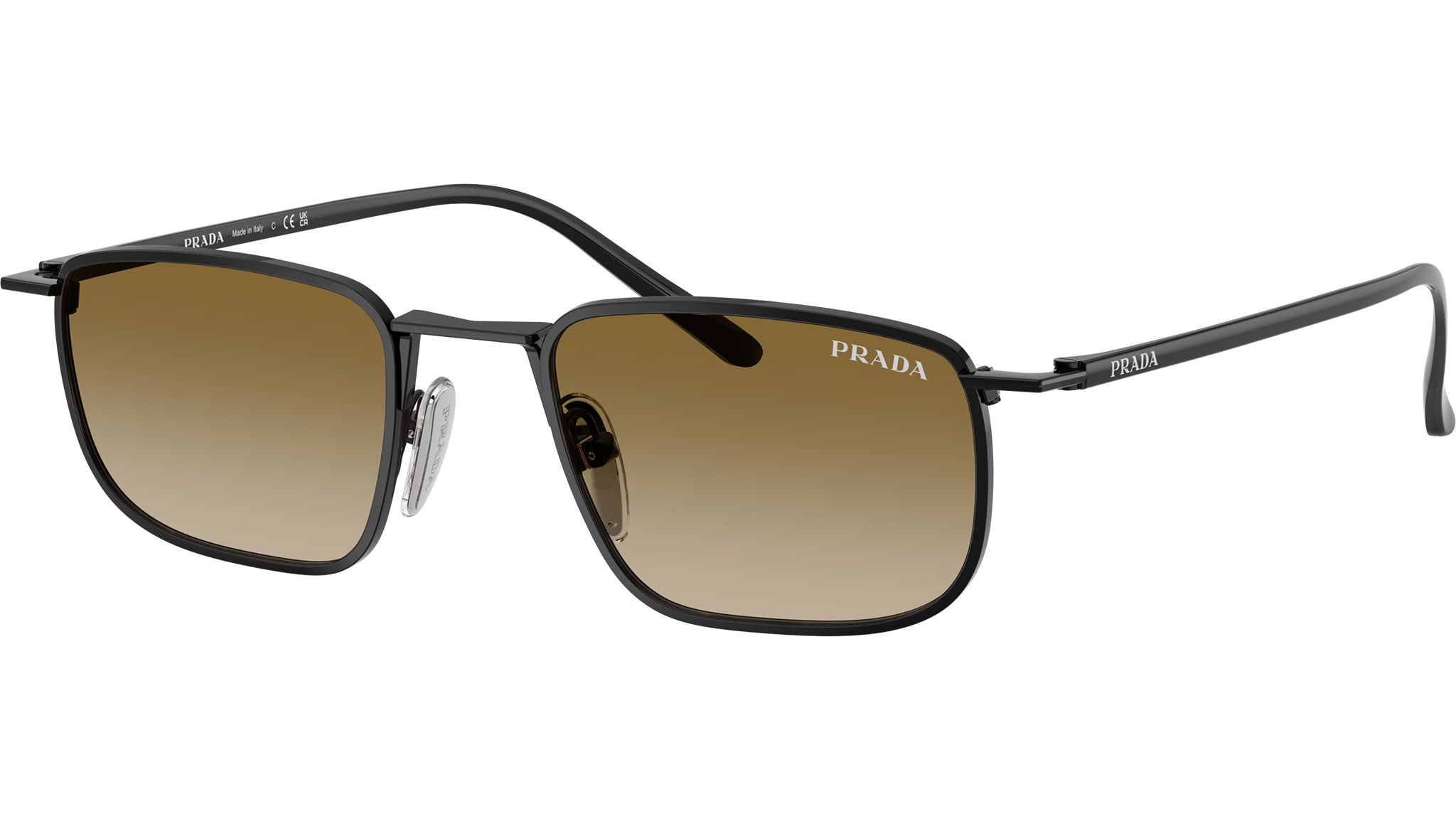 PR D52S Prada Sunglasses 1AB20U Black - eye-oo.com