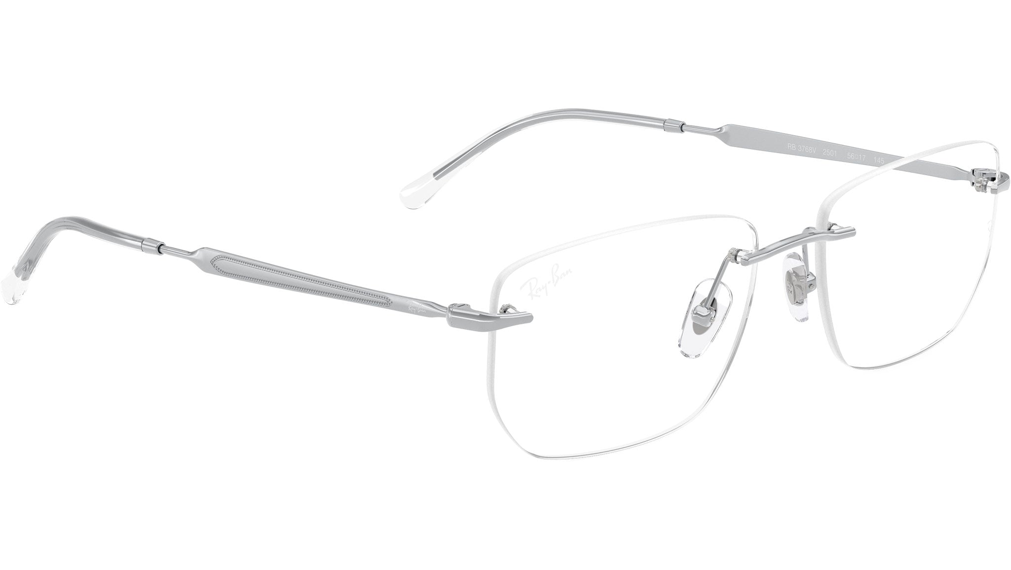 RB3768V Ray-Ban Glasses 2501 Silver - eye-oo.com