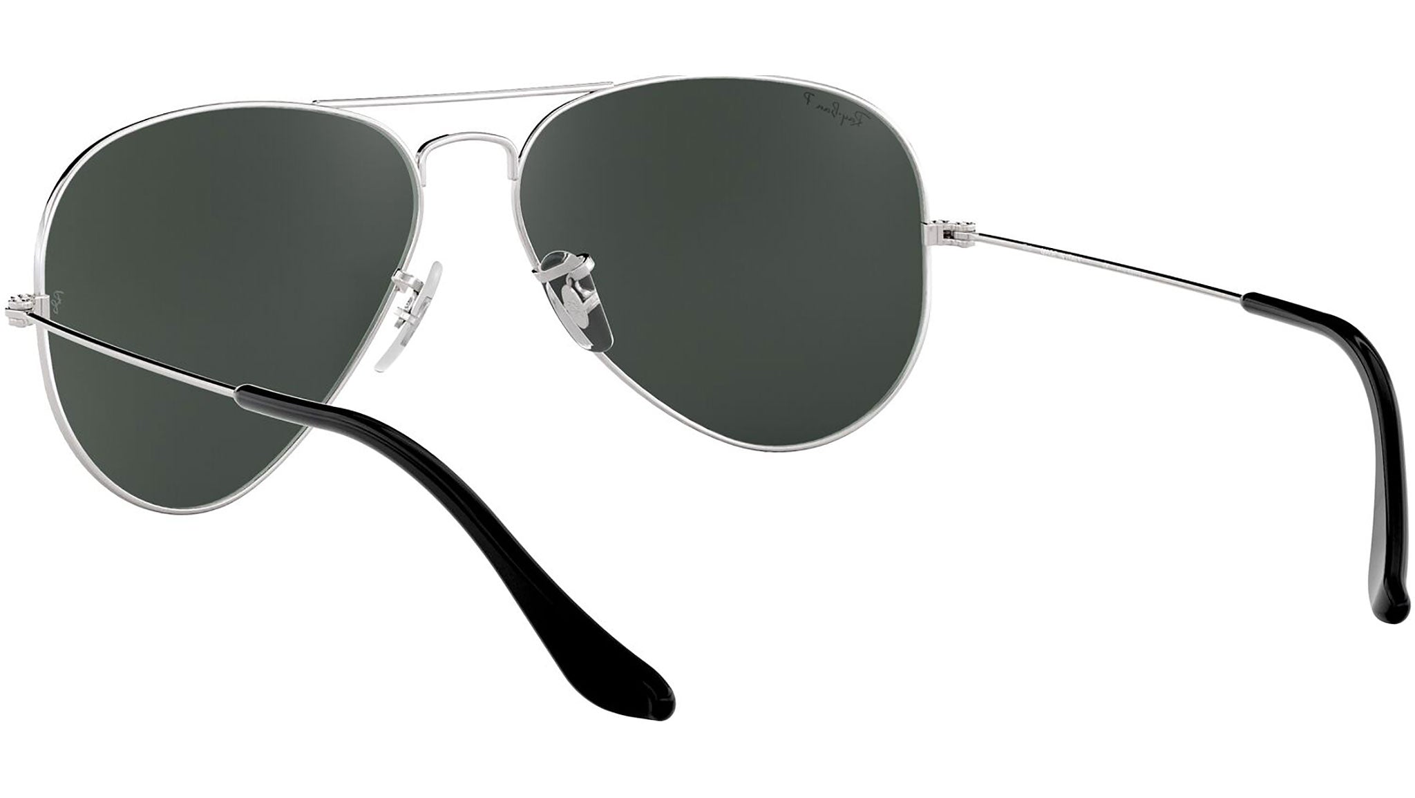 Ray-Ban Large Aviator Sunglasses 3025- Dark Grey Lenses, Silver Frame Ray-Ban 0RB3025 Sunglasses in Silver/Gunmetal/Grey | Target  main image 2