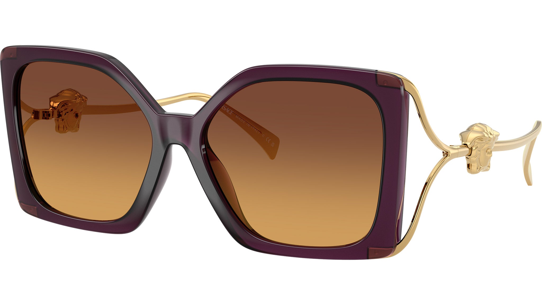 Versace VE4502U Sunglasses 5536T5 Opal Purple - eye-oo.com