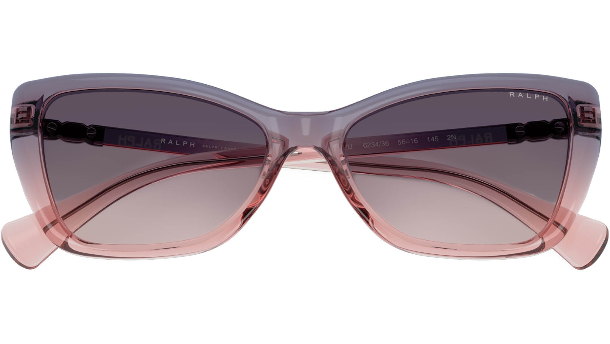 Ralph RA5332U Sunglasses 623436 Shiny Lilac Pink Gradient  display picture 3
