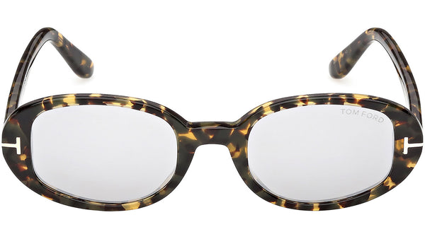 Tom Ford Iggy Sunglasses FT1364 55C Coloured Havana - eye-oo.com