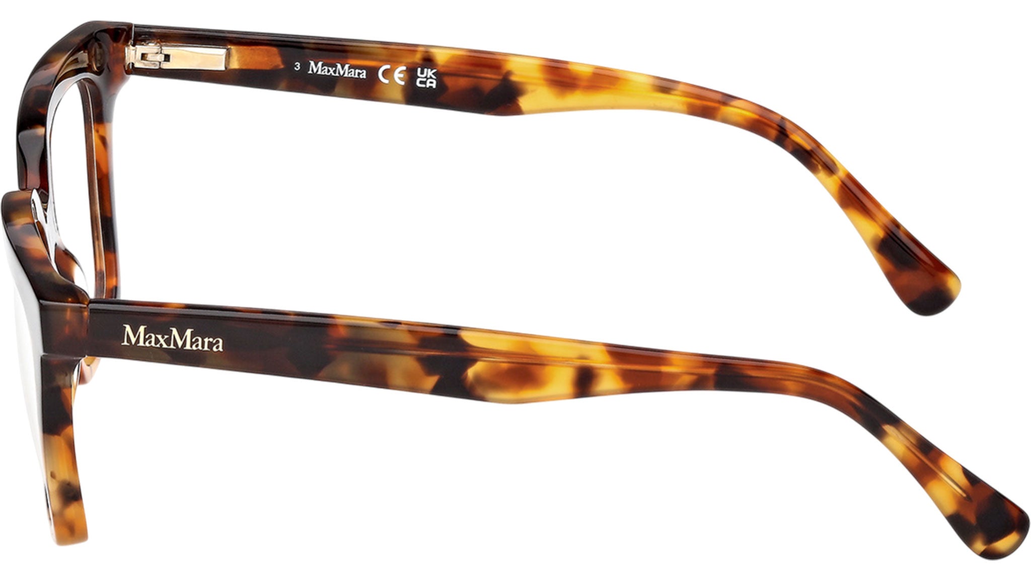 Max Mara MM5213 Clip Glasses MM5213 052 Dark Havana - eye-oo.com