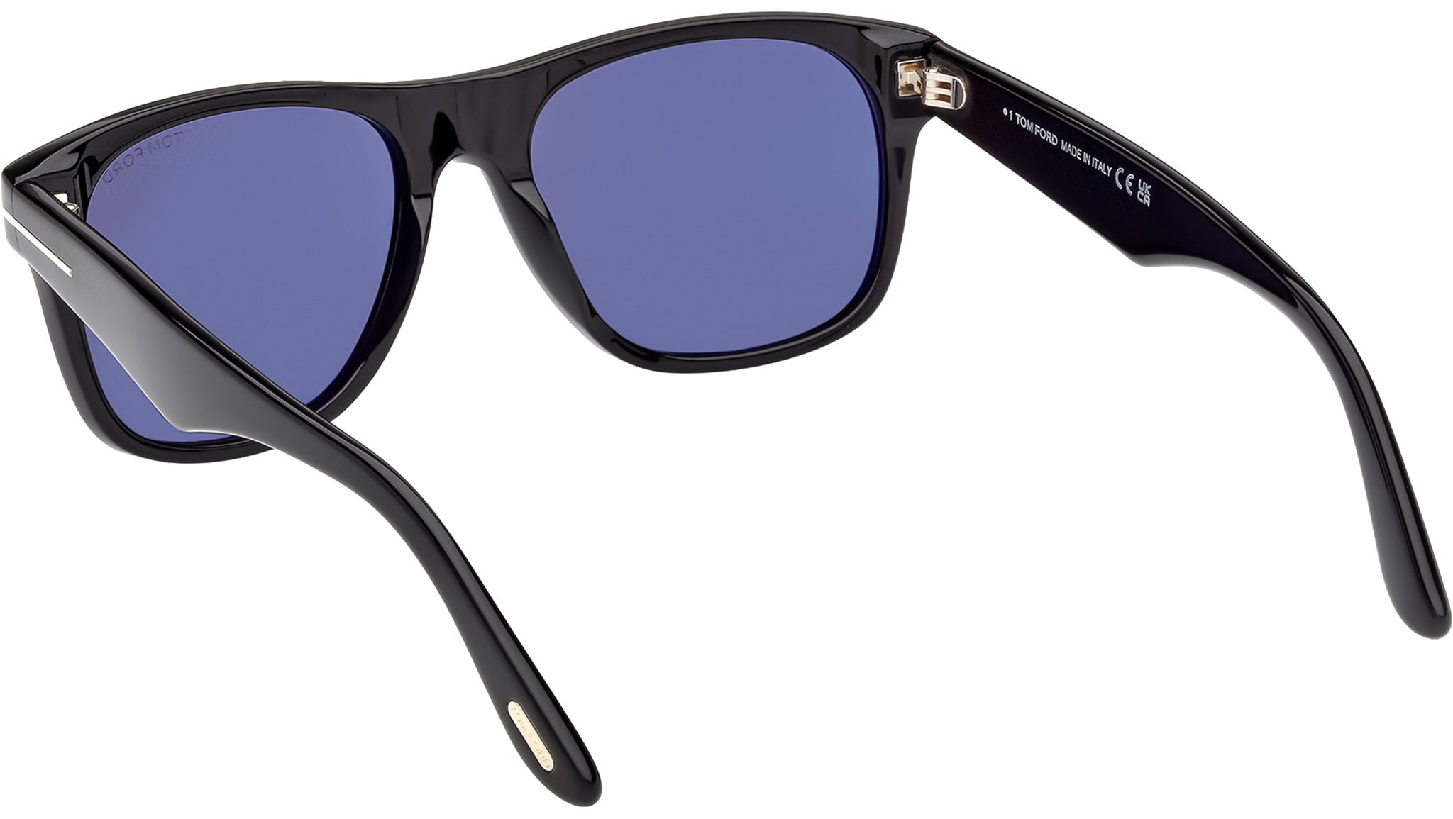 Tom Ford Marlon-02 FT1284 Sunglasses 01V Shiny Black - eye-oo.com