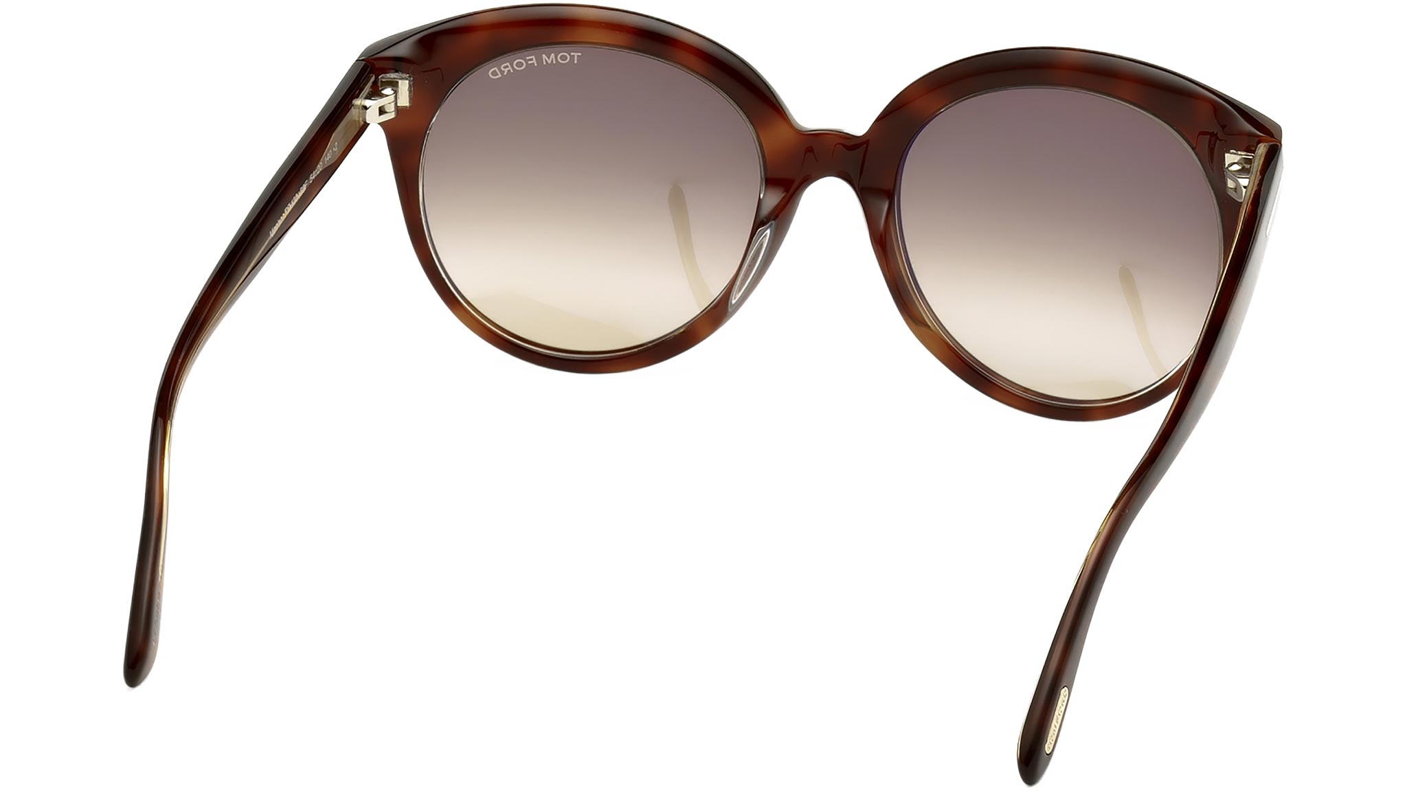 Tom Ford Monica Sunglasses FT0429 56F Dark Havana - eye-oo.com display picture 1