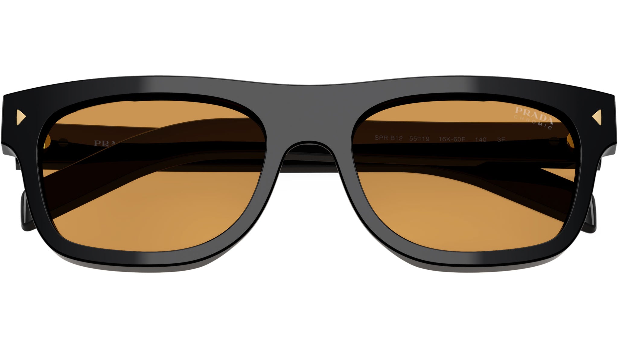 PR B12S Prada Sunglasses 16K60F Black - eye-oo.com display picture 2