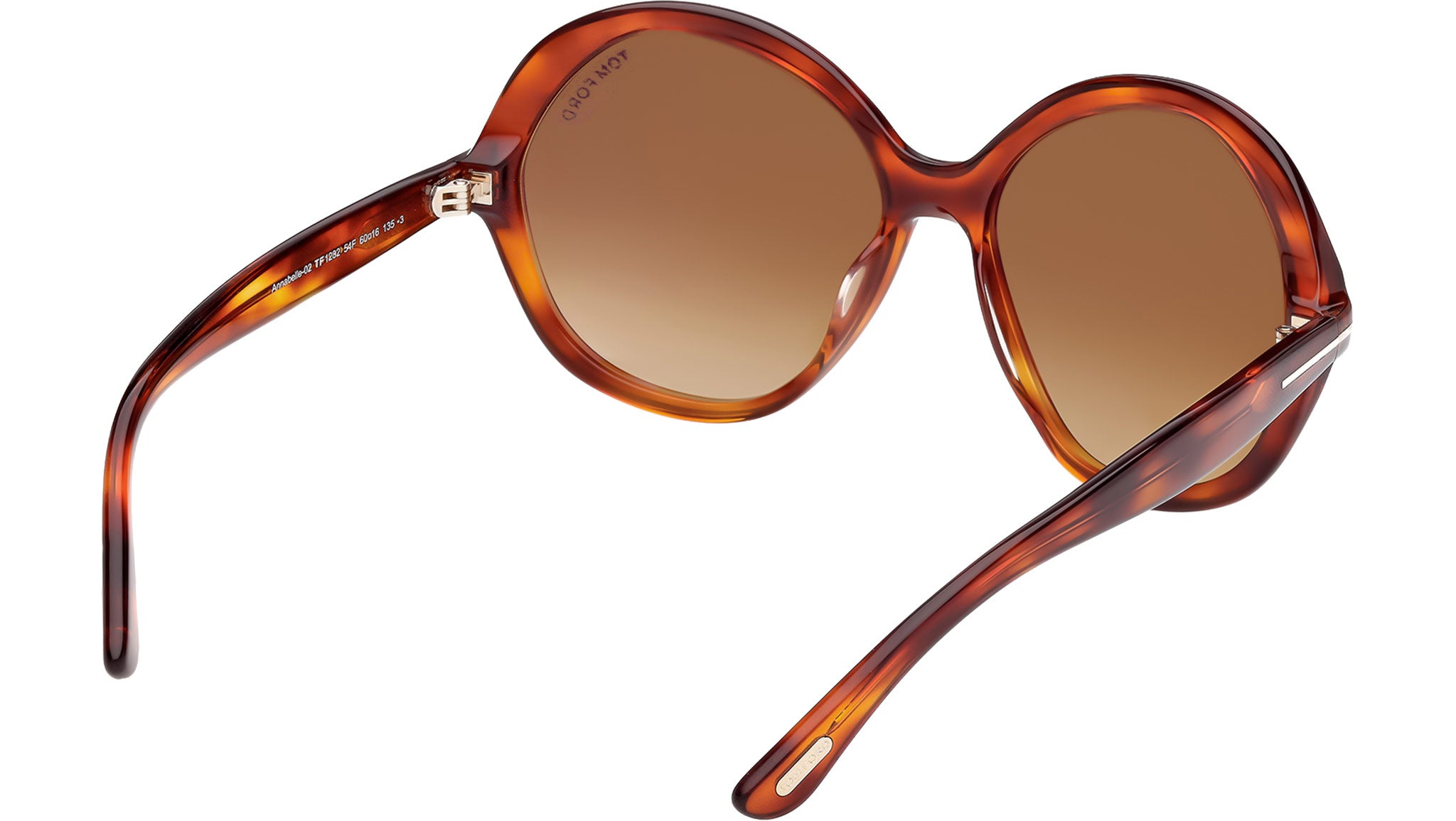 Tom Ford Annabelle-02 FT1282 Sunglasses 54F Red Havana - eye-oo.com