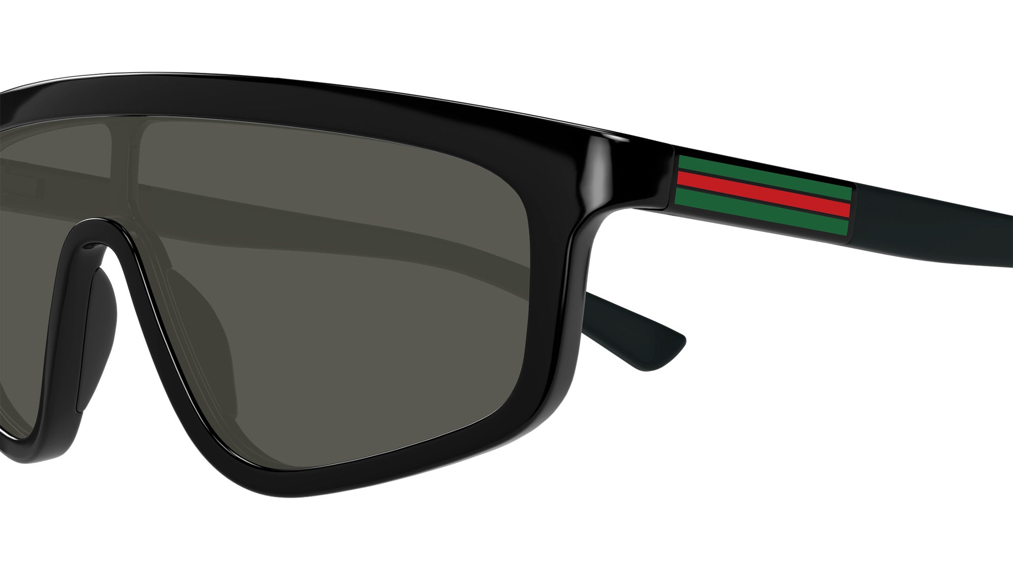 NEW GUCCI SHIELD UNISEX SUNGLASSES Gucci Shield-Frame Injection Sunglasses - Overstock - 43851118 main image 2