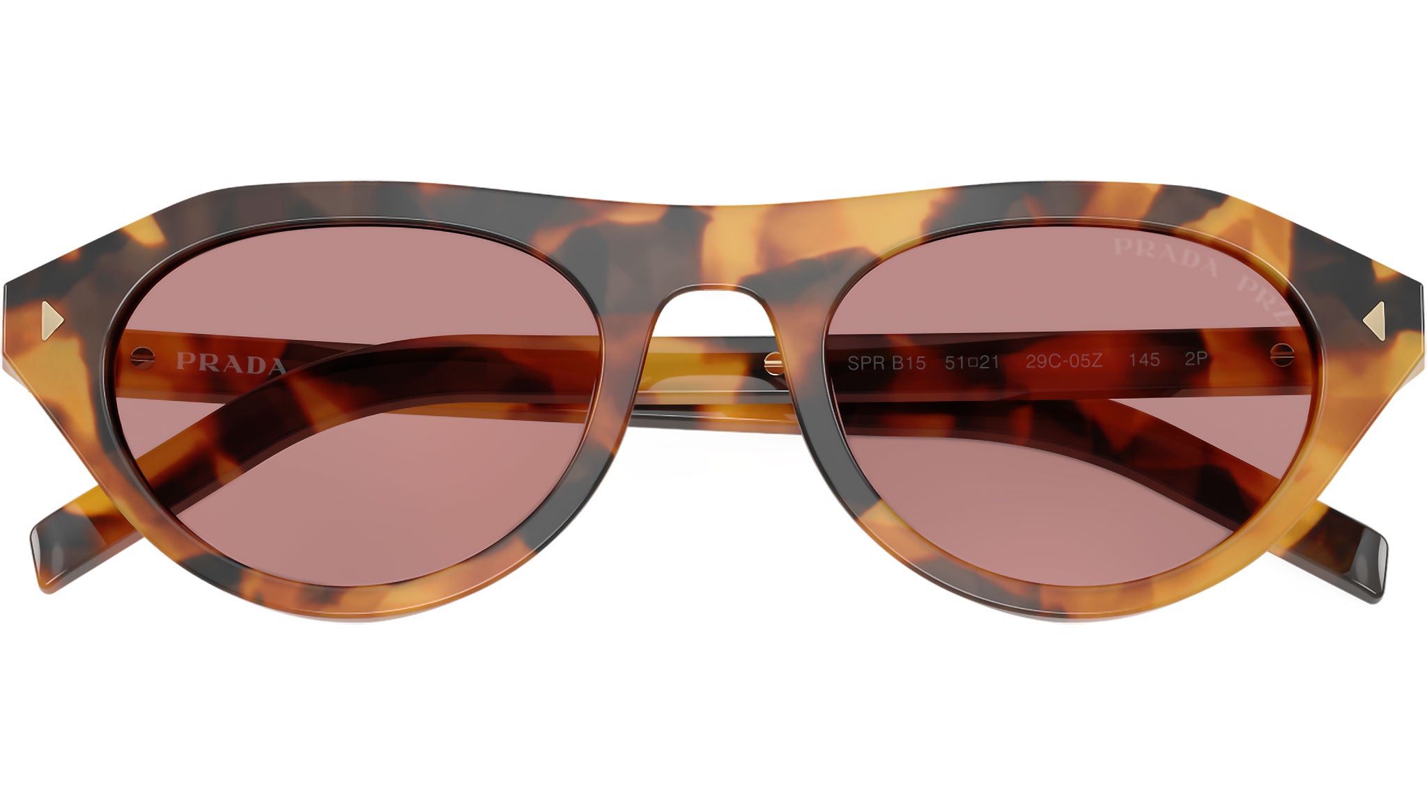 PR B15S Prada Sunglasses 29C05Z Cinnamon Tortoise - eye-oo.com