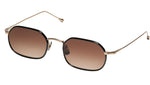 Akira Black & Gold Fade Brown